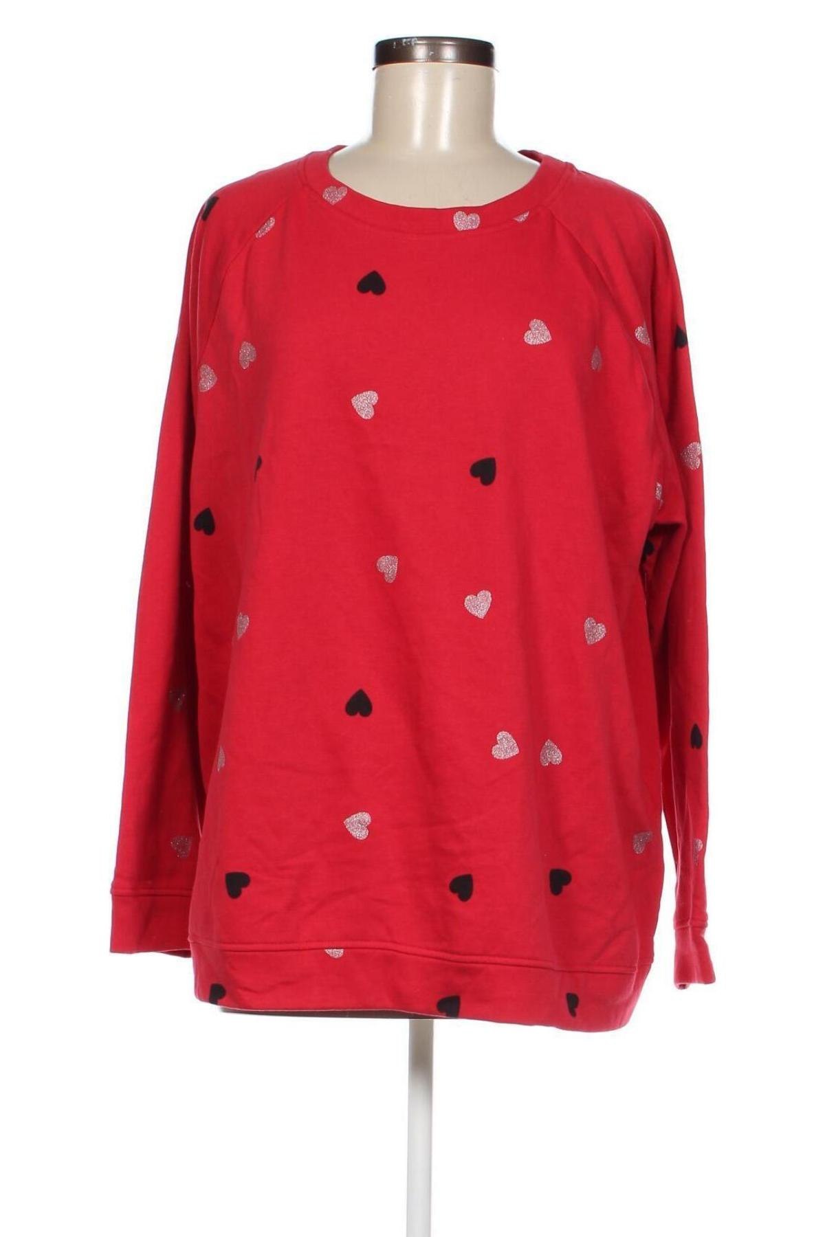 Дамска блуза Bpc Bonprix Collection, Размер XXL, Цвят Червен, Цена 19,00 лв.