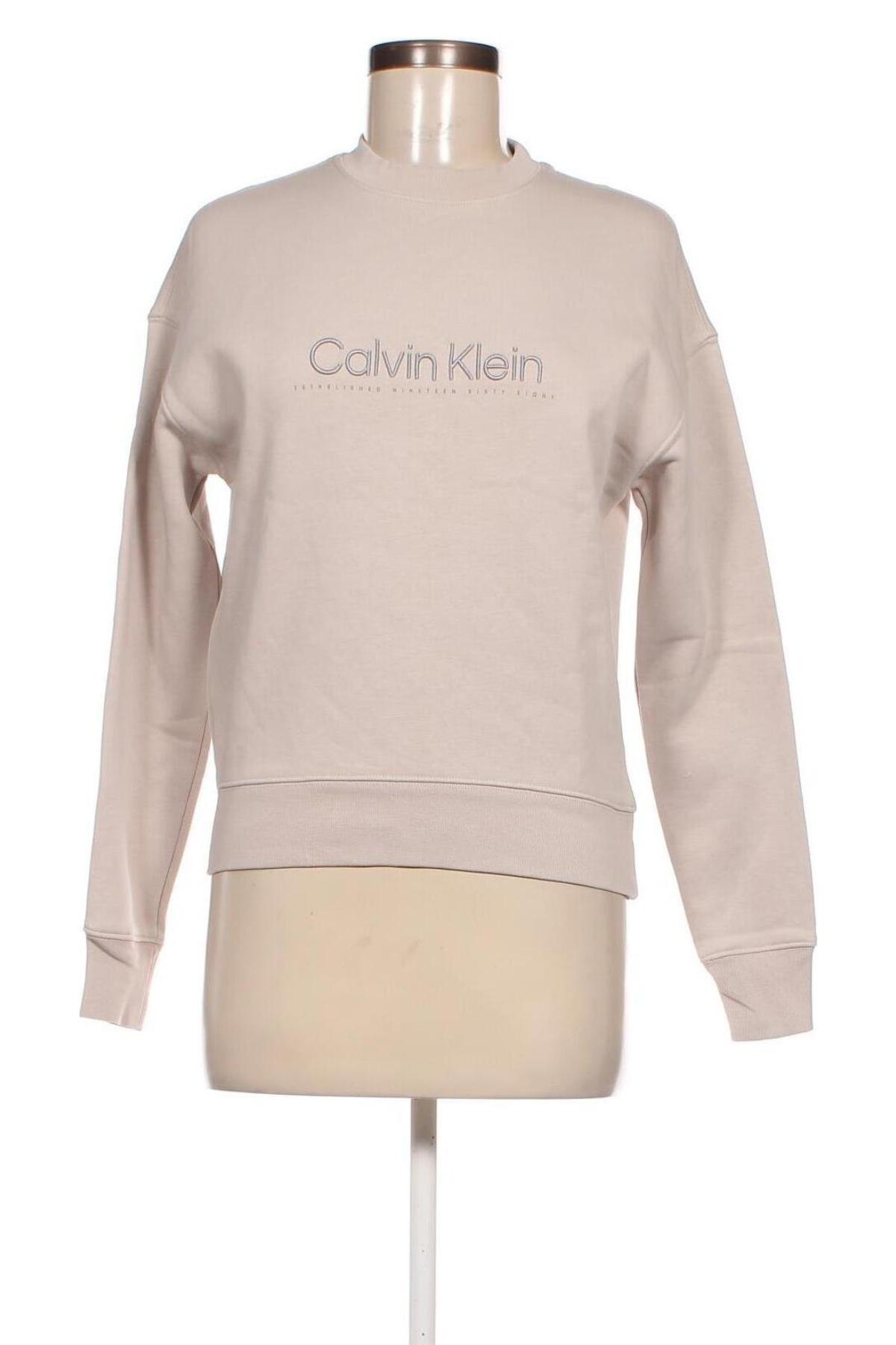 Bluzka damska Calvin Klein, Rozmiar XS, Kolor Beżowy, Cena 330,52 zł