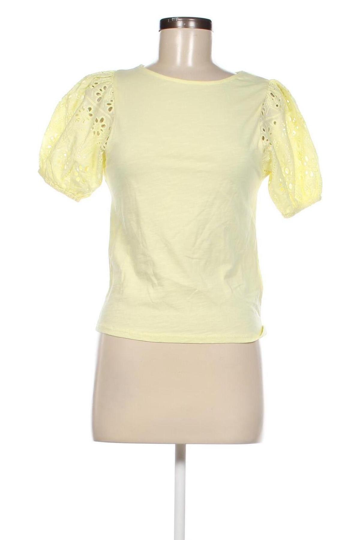 Γυναικεία μπλούζα Camaieu, Μέγεθος XS, Χρώμα Κίτρινο, Τιμή 7,19 €