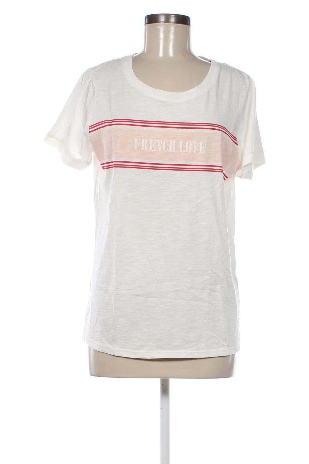 Γυναικεία μπλούζα Camaieu, Μέγεθος XL, Χρώμα Εκρού, Τιμή 15,98 €