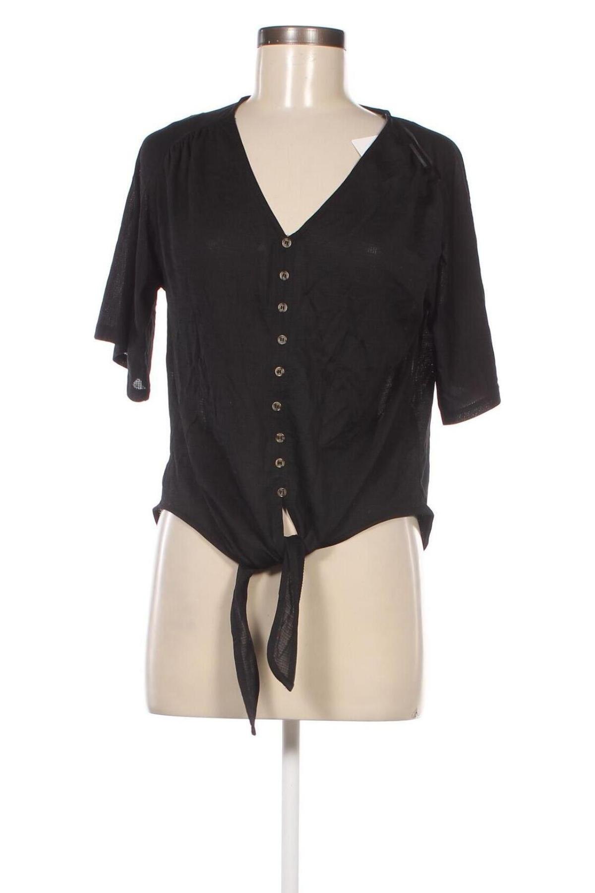 Дамска блуза Camaieu, Размер S, Цвят Черен, Цена 5,27 лв.
