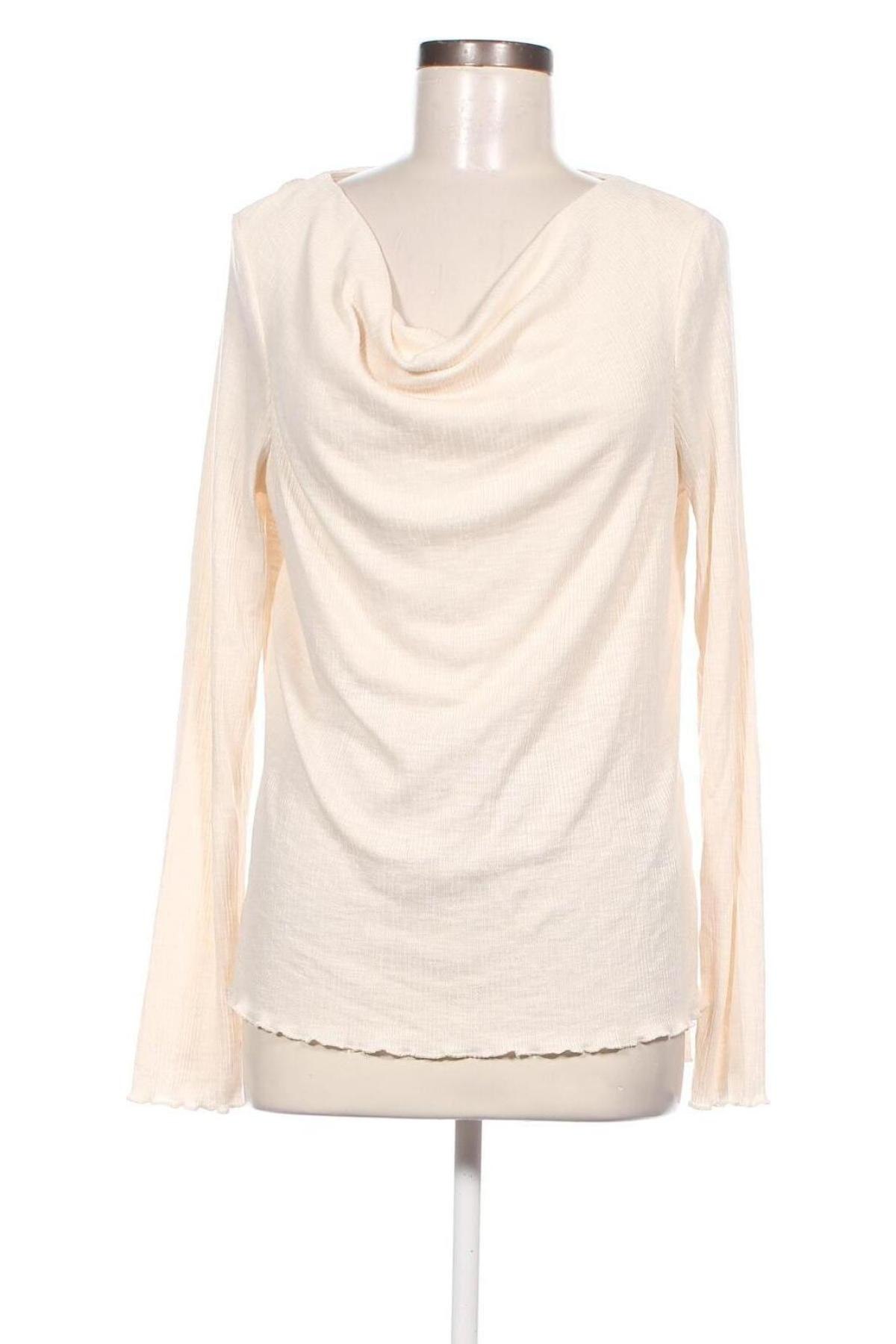 Γυναικεία μπλούζα Camaieu, Μέγεθος L, Χρώμα Εκρού, Τιμή 6,39 €