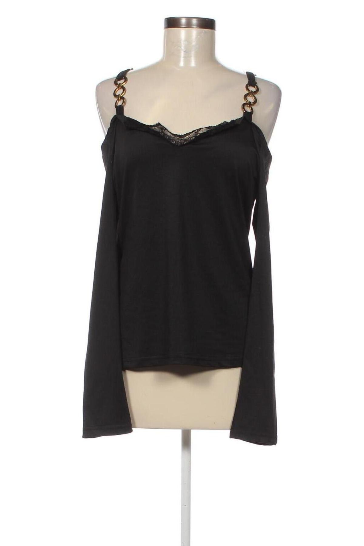 Bluză de femei ChicMe, Mărime XL, Culoare Negru, Preț 62,50 Lei