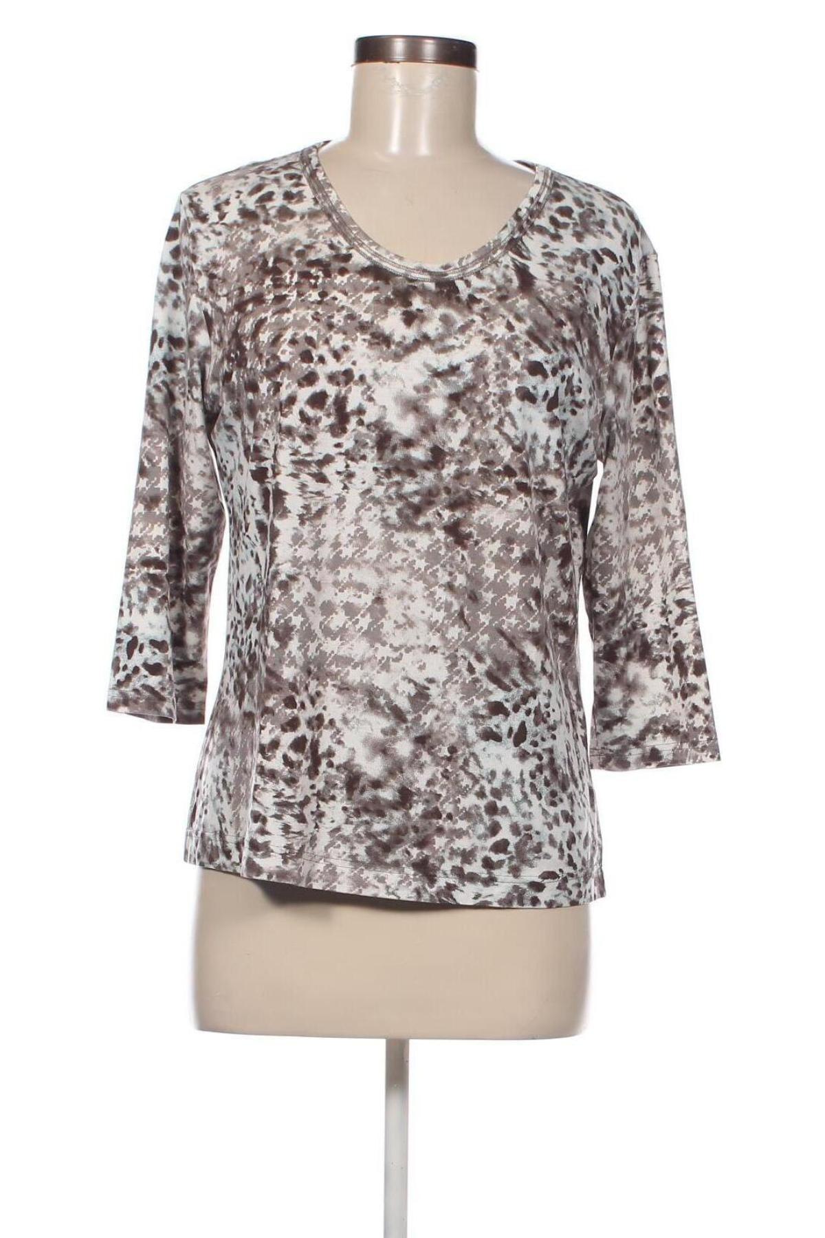 Γυναικεία μπλούζα Delmod, Μέγεθος M, Χρώμα Γκρί, Τιμή 3,10 €