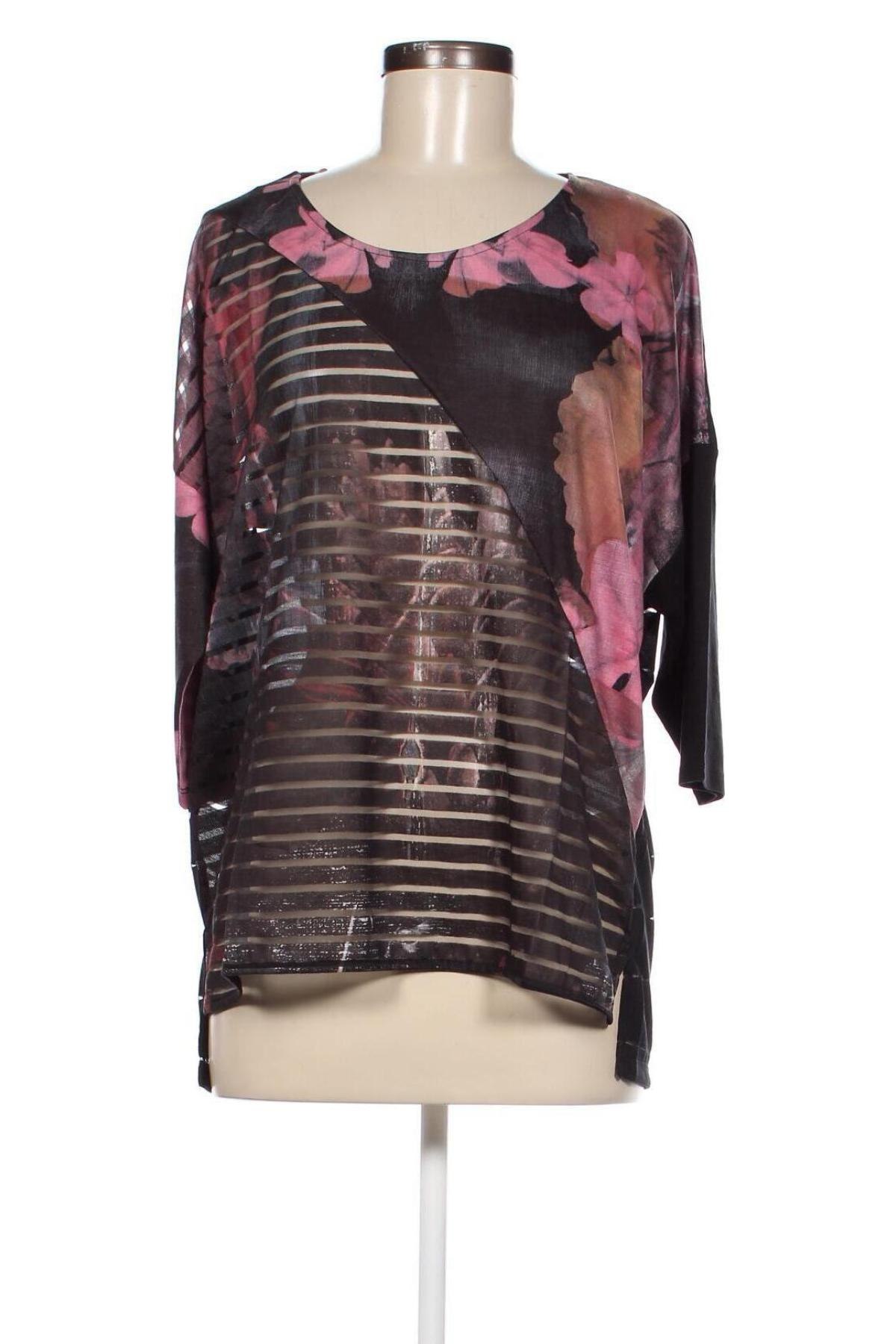 Γυναικεία μπλούζα Desigual, Μέγεθος L, Χρώμα Πολύχρωμο, Τιμή 46,21 €