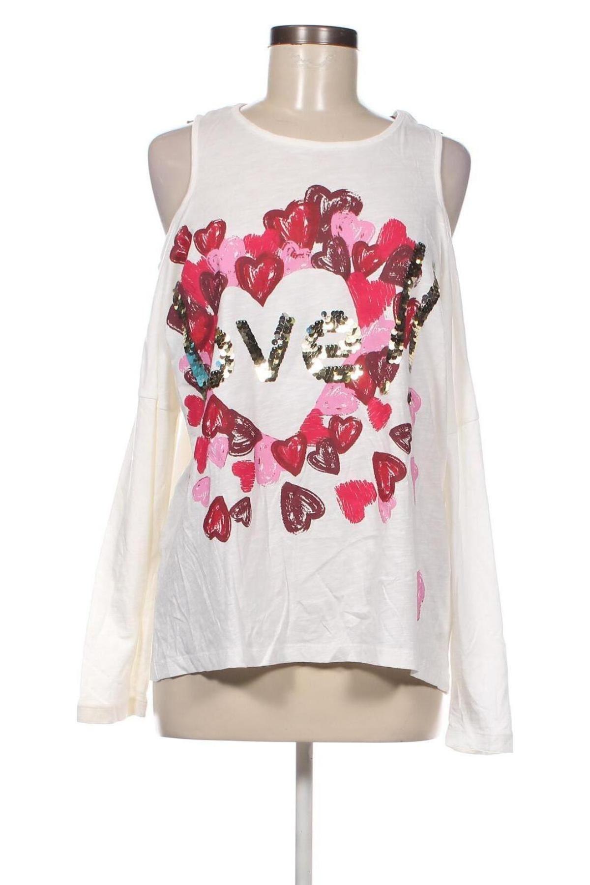 Γυναικεία μπλούζα Desigual, Μέγεθος L, Χρώμα Πολύχρωμο, Τιμή 65,60 €