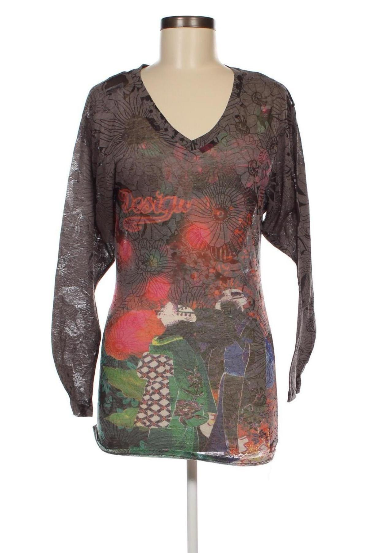 Damen Shirt Desigual, Größe XS, Farbe Mehrfarbig, Preis € 10,35