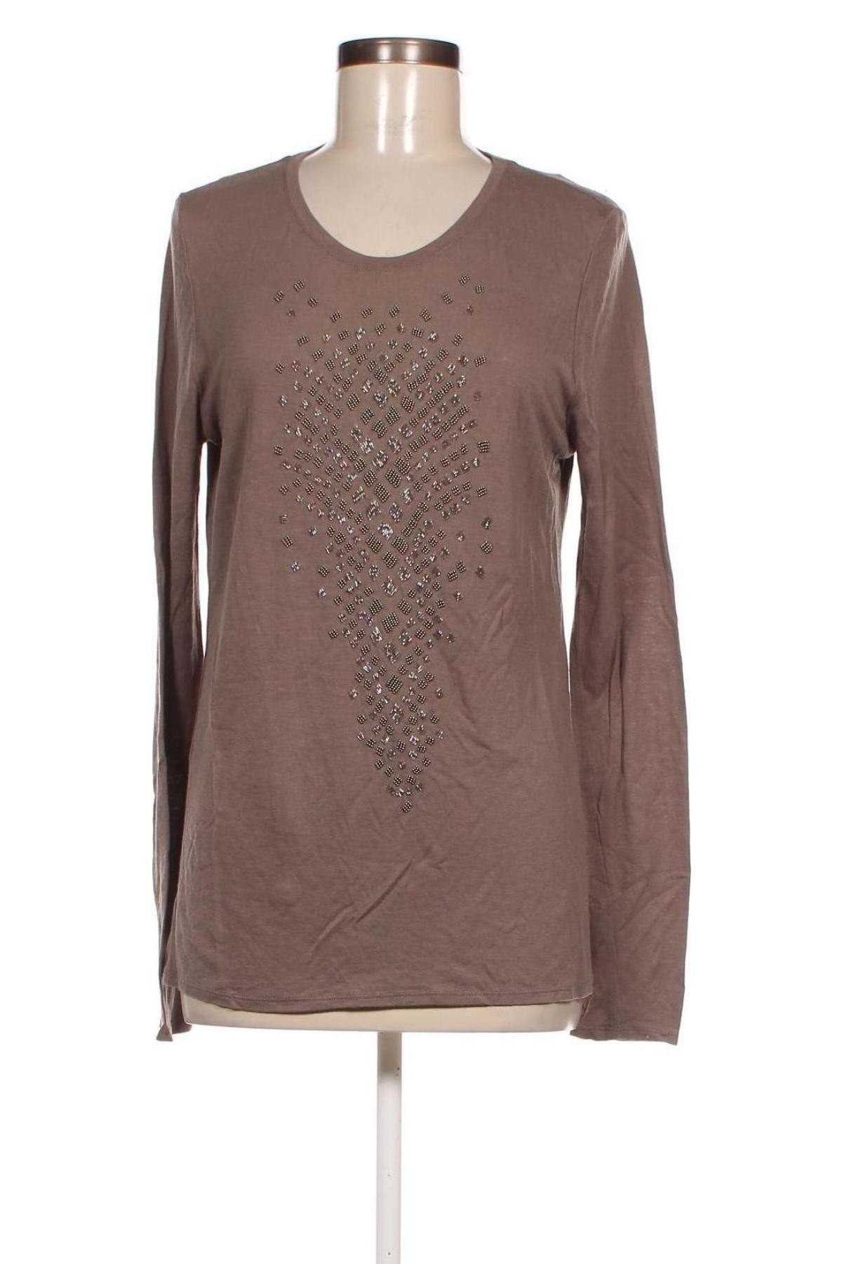 Γυναικεία μπλούζα Devernois, Μέγεθος M, Χρώμα Καφέ, Τιμή 19,48 €