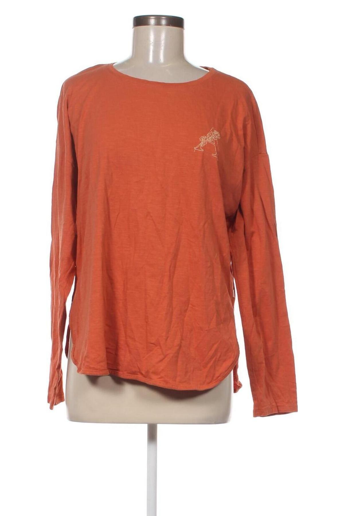 Дамска блуза Edc By Esprit, Размер XL, Цвят Оранжев, Цена 17,34 лв.