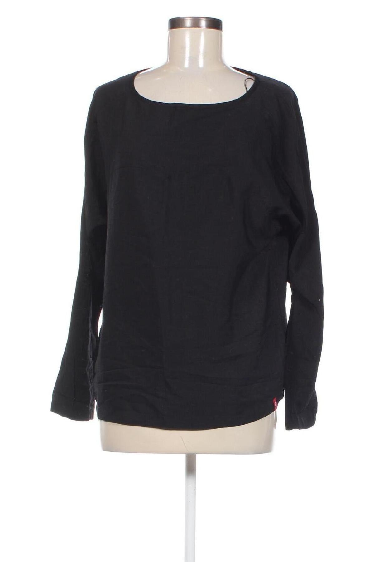 Дамска блуза Edc By Esprit, Размер L, Цвят Черен, Цена 18,36 лв.