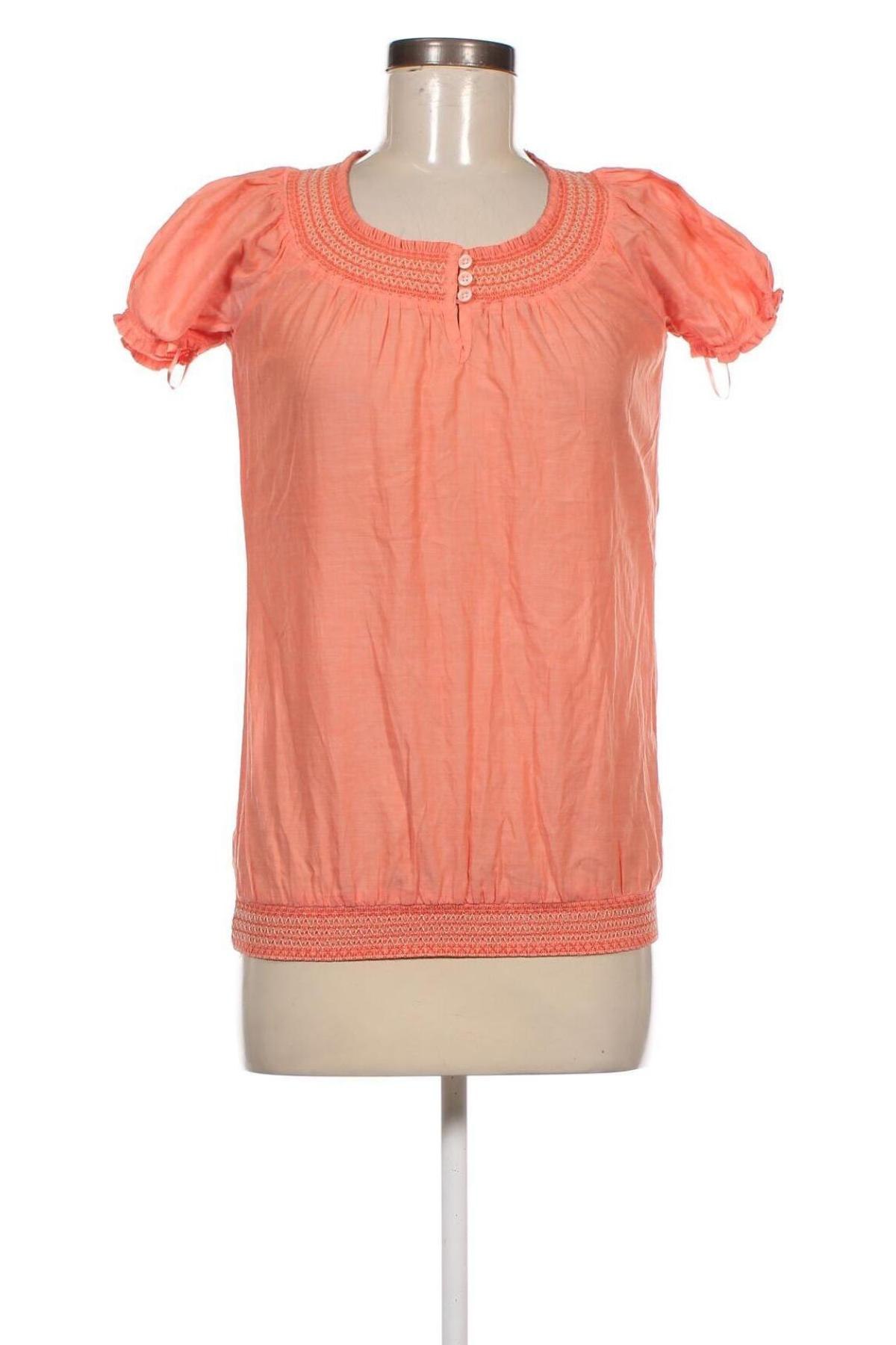 Γυναικεία μπλούζα Esprit, Μέγεθος XXS, Χρώμα Πορτοκαλί, Τιμή 4,35 €