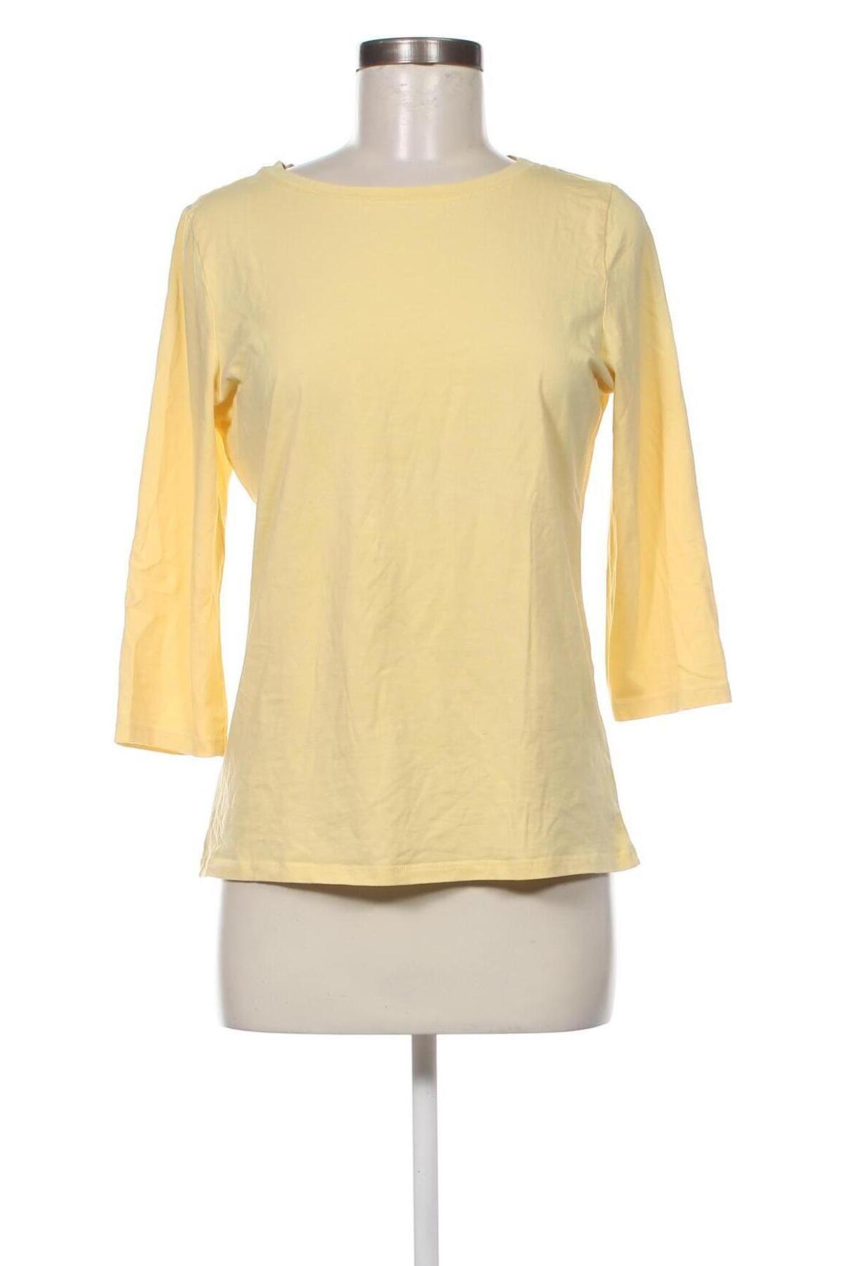 Дамска блуза Essentials by Tchibo, Размер S, Цвят Жълт, Цена 5,70 лв.