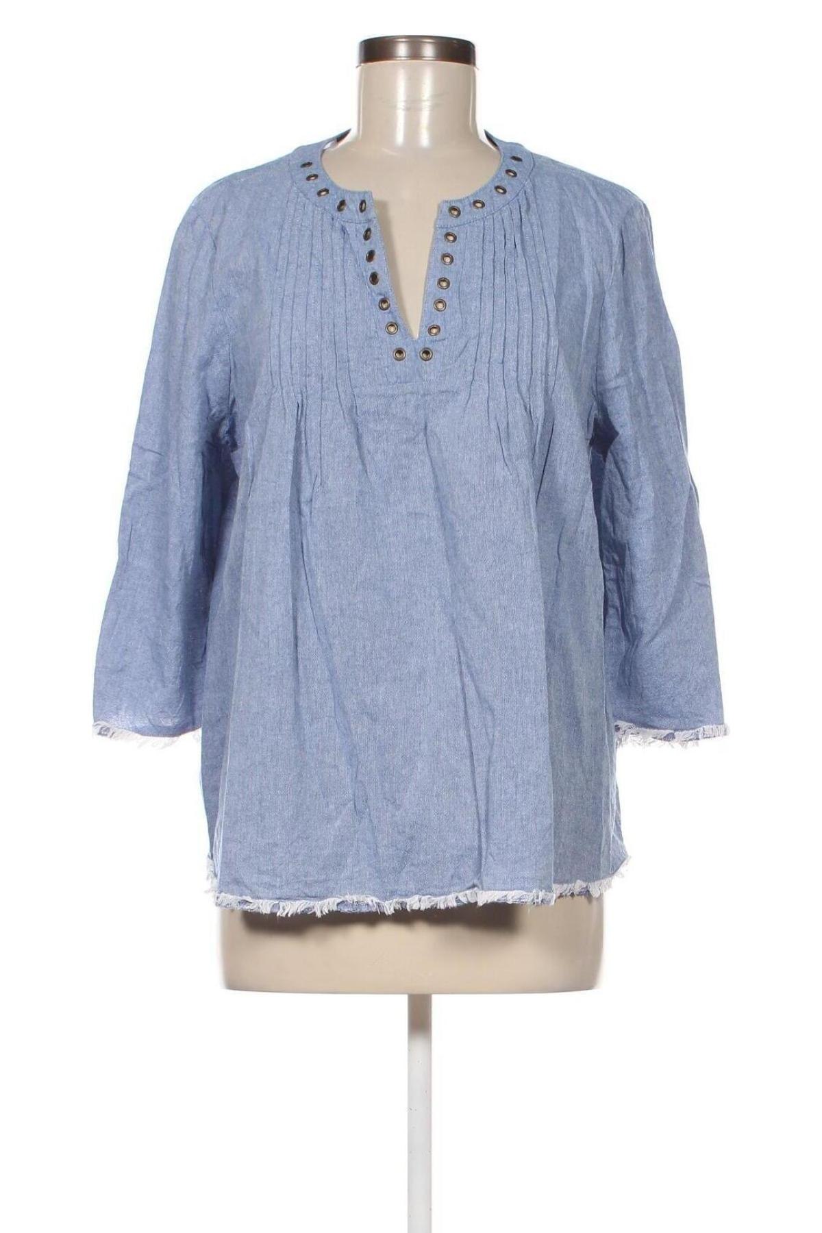 Γυναικεία μπλούζα F&F, Μέγεθος XL, Χρώμα Μπλέ, Τιμή 9,72 €