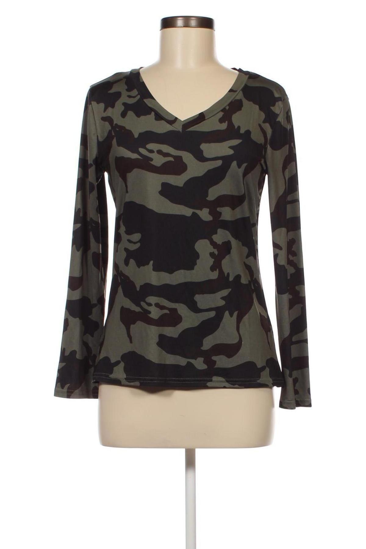 Γυναικεία μπλούζα Fancyqube, Μέγεθος M, Χρώμα Πολύχρωμο, Τιμή 3,64 €