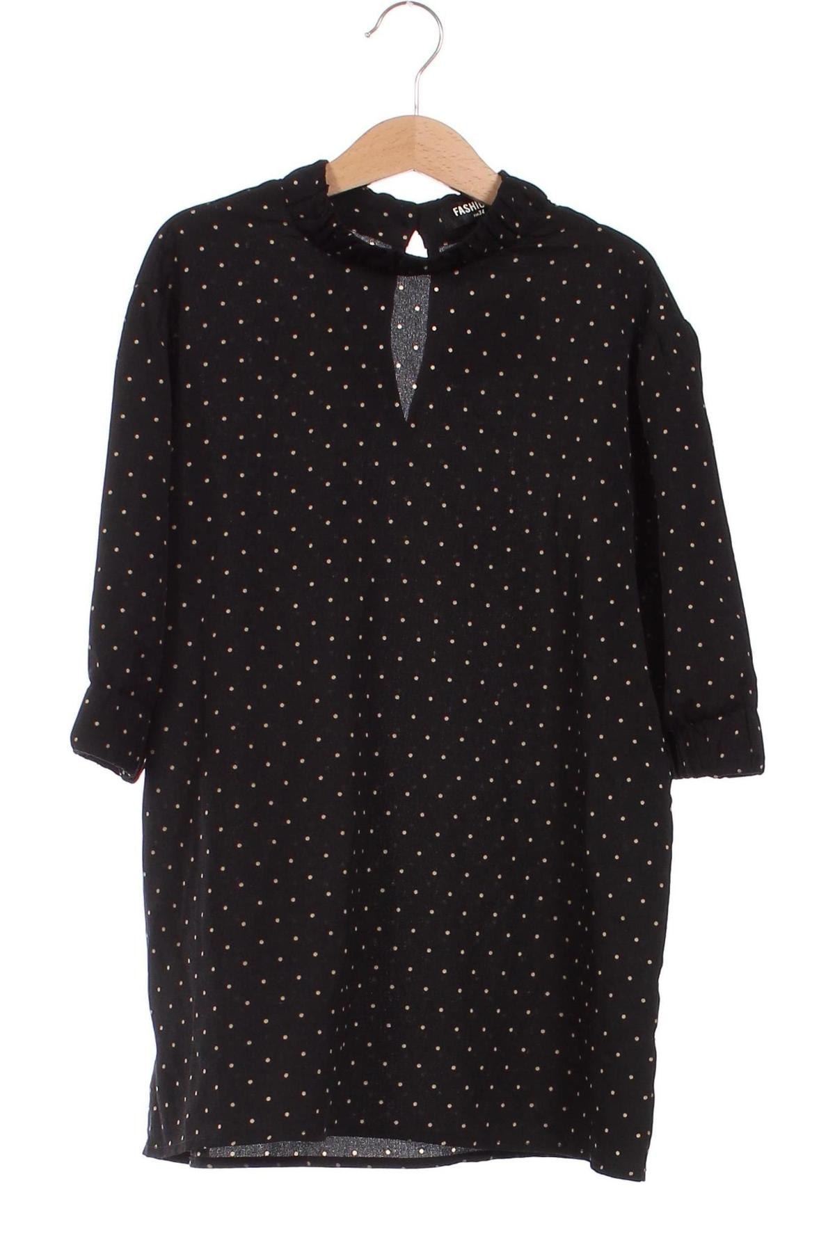 Дамска блуза Fashion Union, Размер XS, Цвят Черен, Цена 18,41 лв.