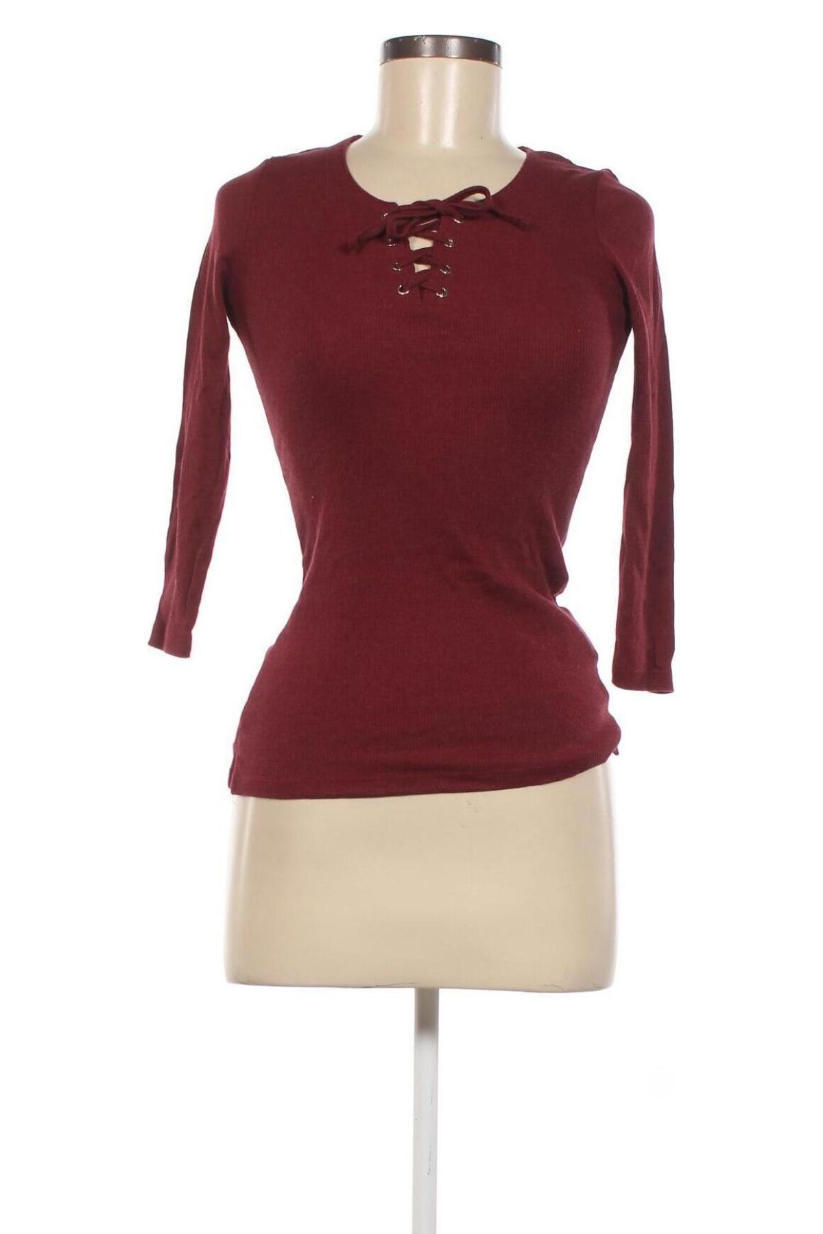 Γυναικεία μπλούζα Fb Sister, Μέγεθος XS, Χρώμα Κόκκινο, Τιμή 4,11 €