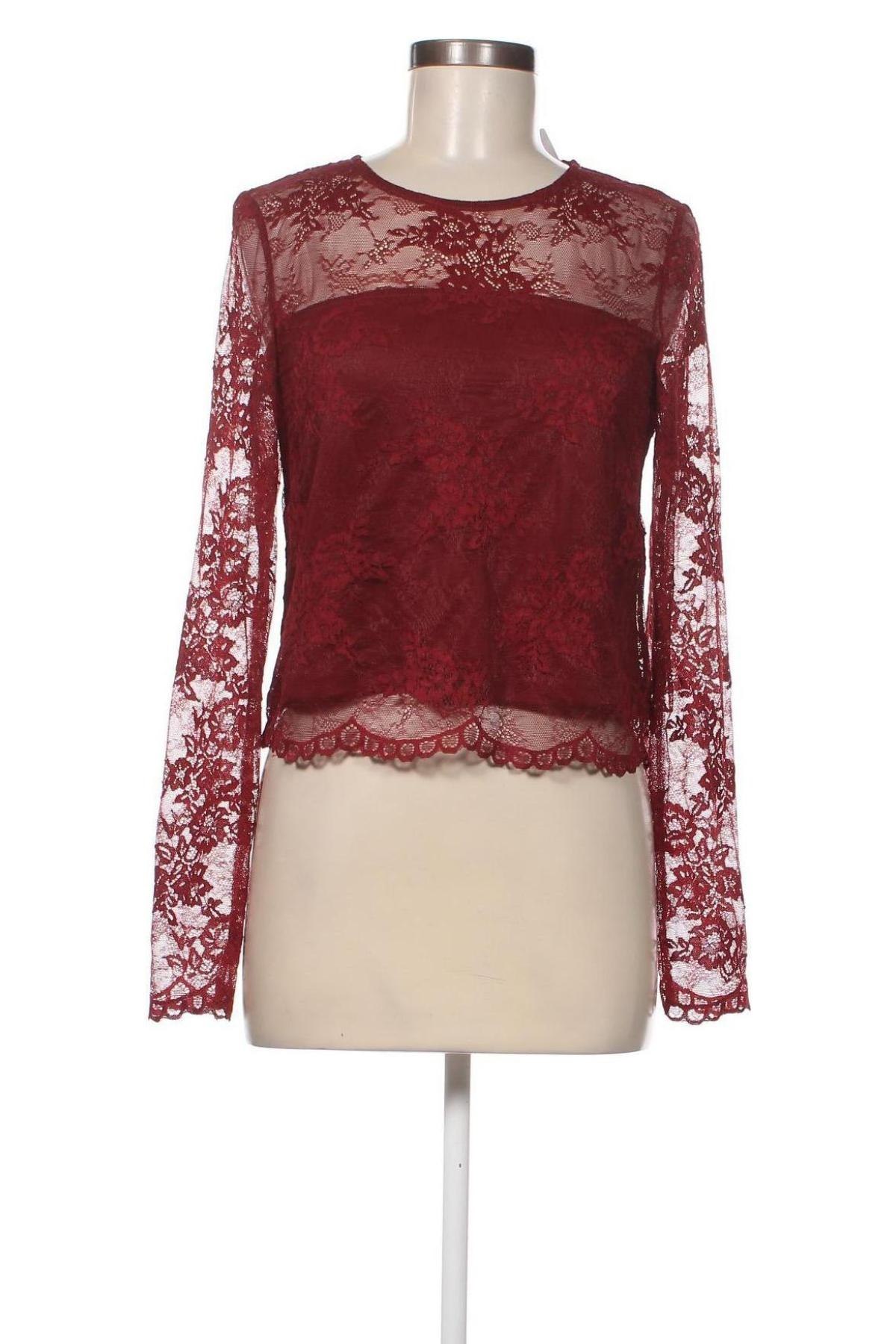 Дамска блуза Fb Sister, Размер M, Цвят Червен, Цена 10,56 лв.