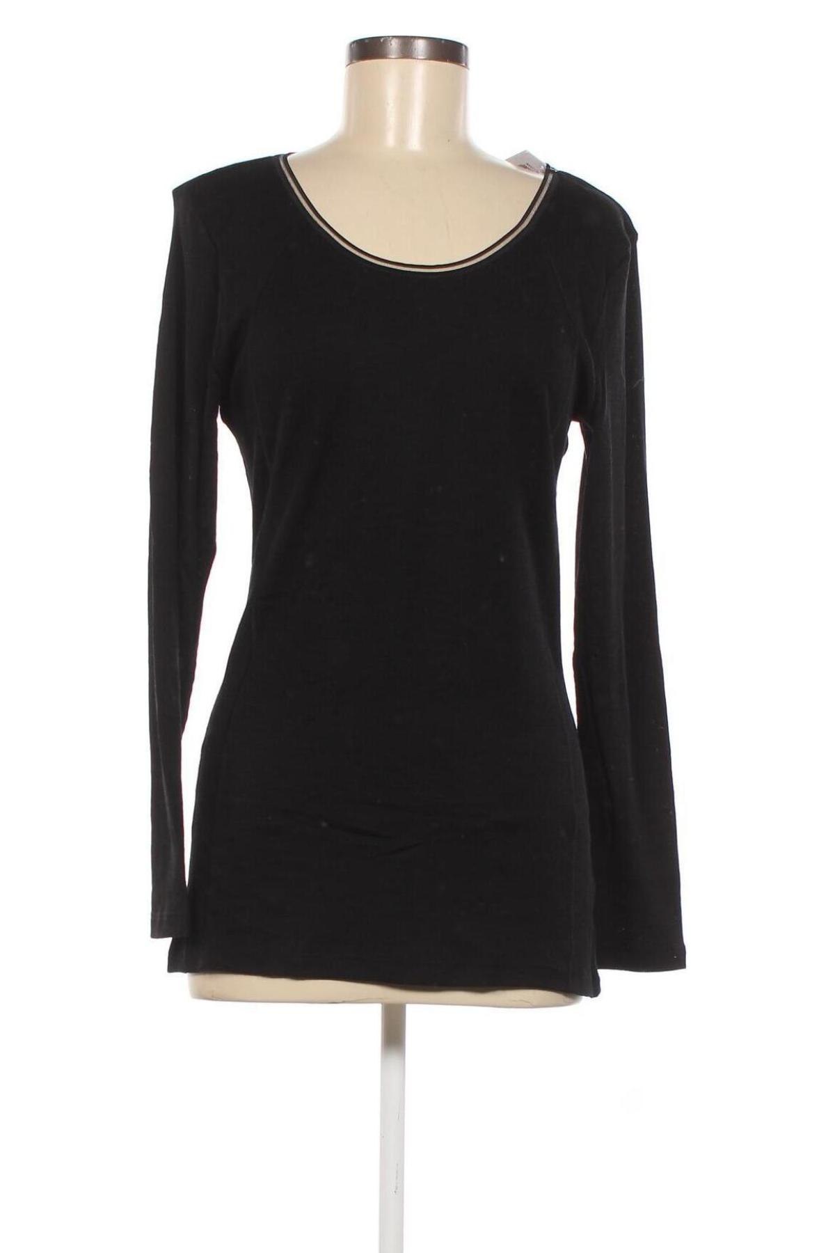 Γυναικεία μπλούζα Femilet, Μέγεθος XL, Χρώμα Μαύρο, Τιμή 23,81 €