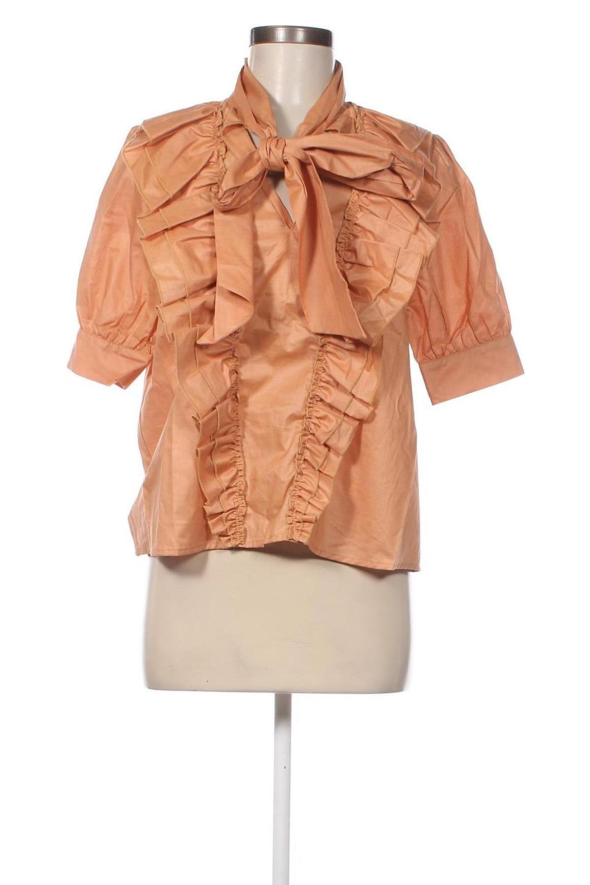 Γυναικεία μπλούζα Figaro, Μέγεθος XL, Χρώμα  Μπέζ, Τιμή 21,94 €