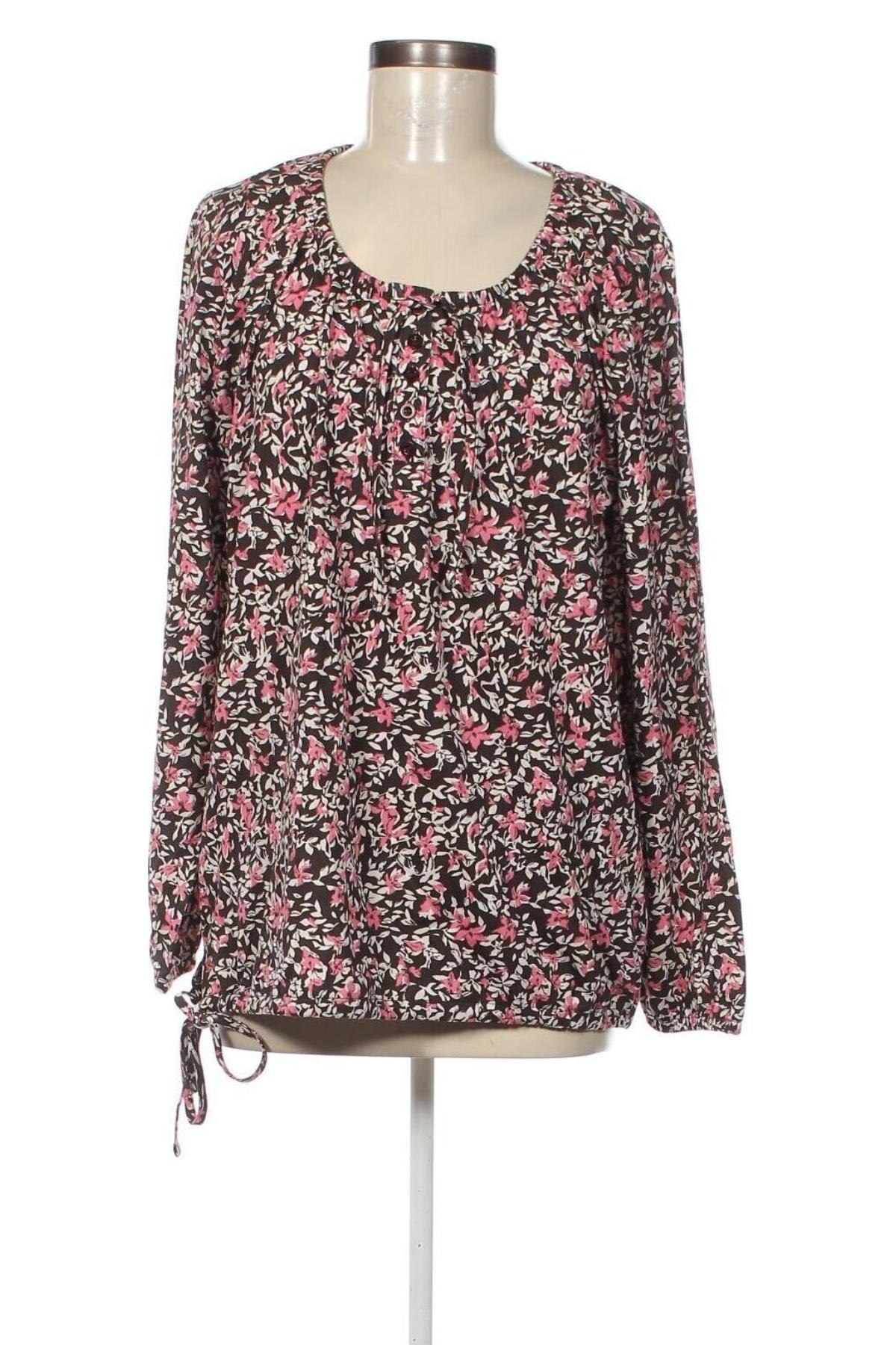 Γυναικεία μπλούζα Free Quent, Μέγεθος XL, Χρώμα Πολύχρωμο, Τιμή 47,63 €