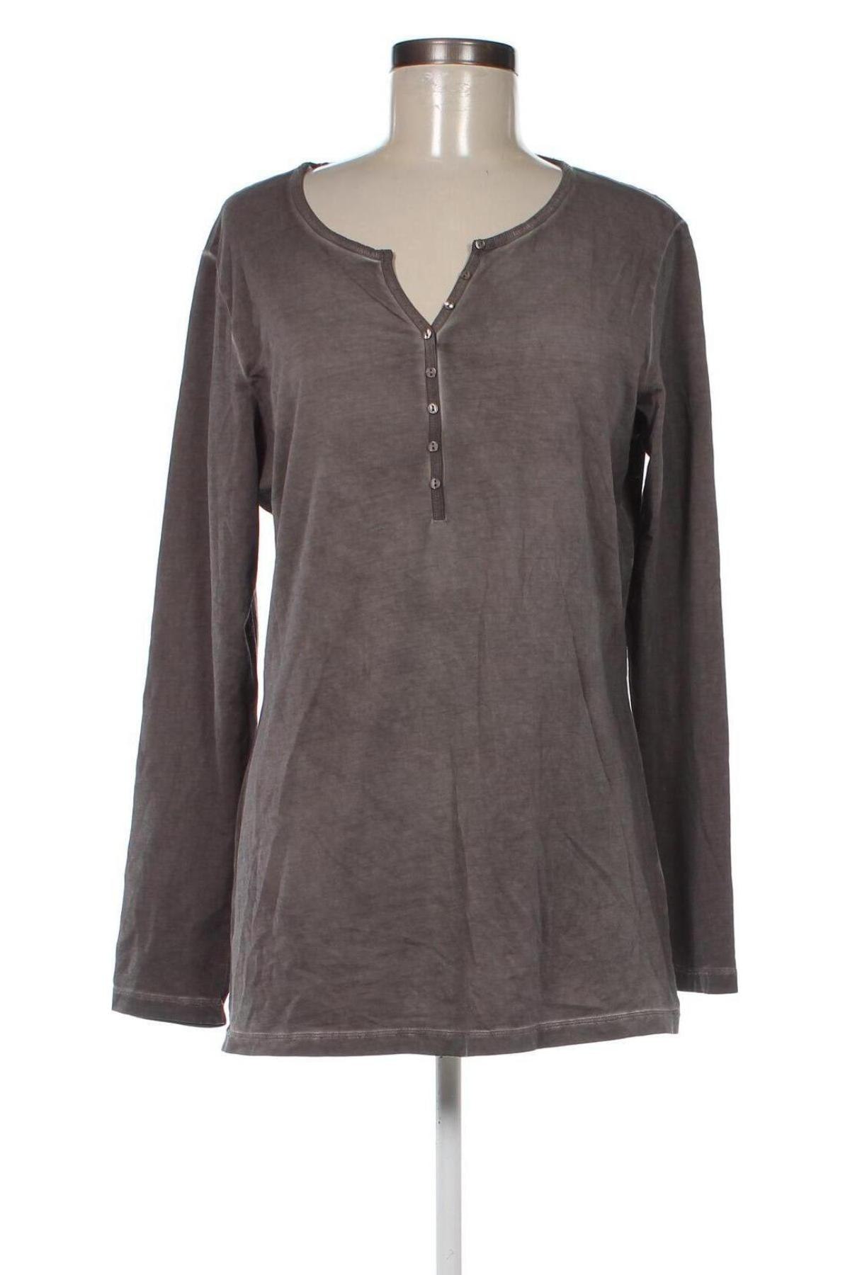 Дамска блуза G.W., Размер XL, Цвят Сив, Цена 43,68 лв.
