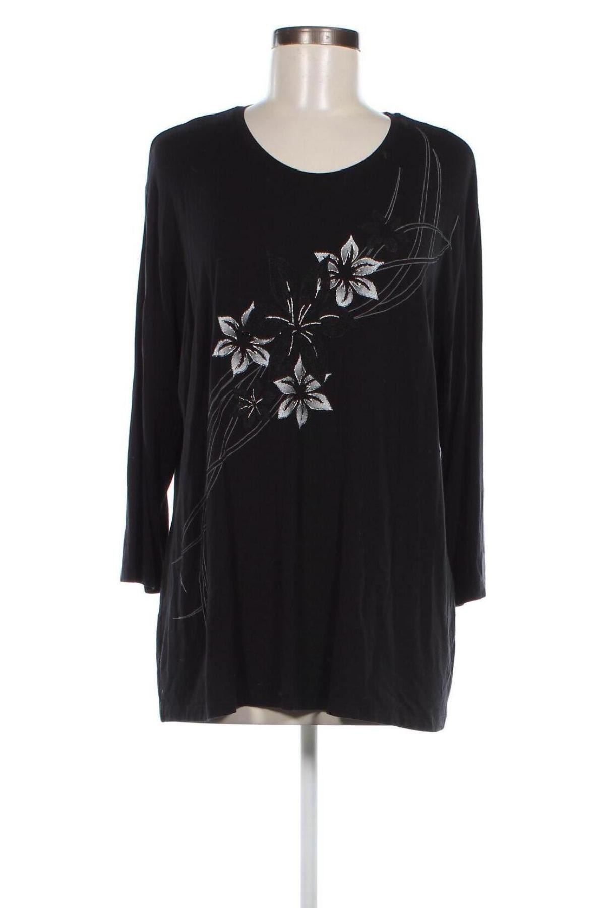 Дамска блуза Gabriella K., Размер XL, Цвят Черен, Цена 46,20 лв.