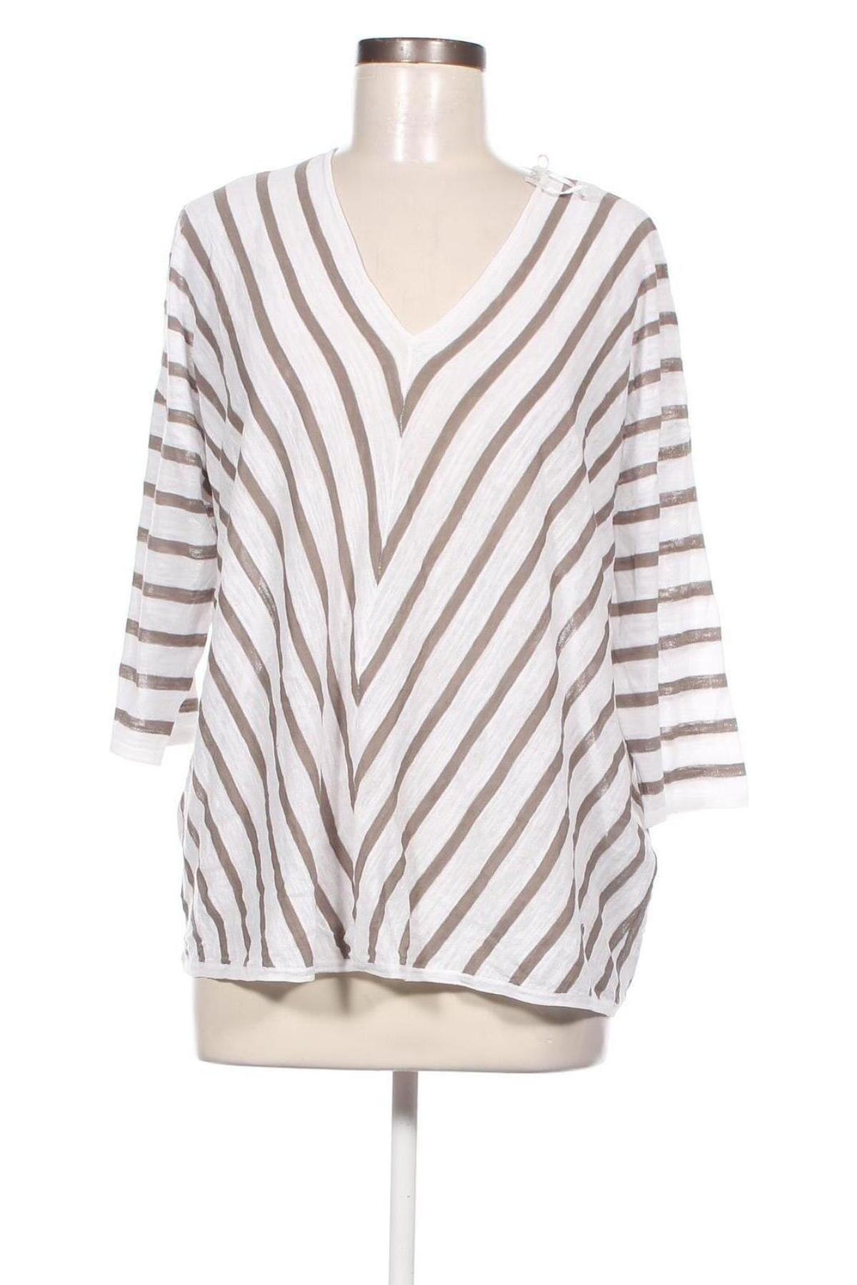 Γυναικεία μπλούζα Gerry Weber, Μέγεθος XXL, Χρώμα Λευκό, Τιμή 29,69 €