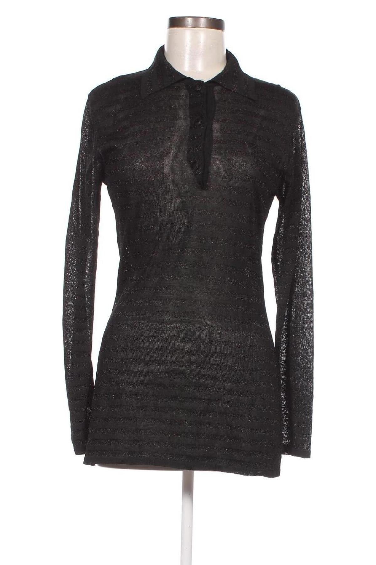 Дамска блуза Gianfranco Ferre, Размер M, Цвят Черен, Цена 119,31 лв.