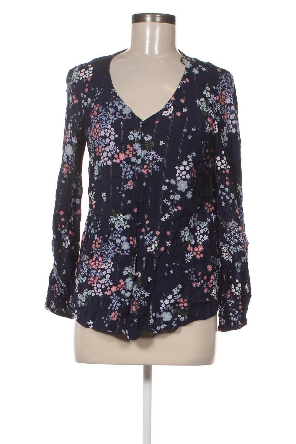 Дамска блуза Gina, Размер S, Цвят Многоцветен, Цена 6,08 лв.