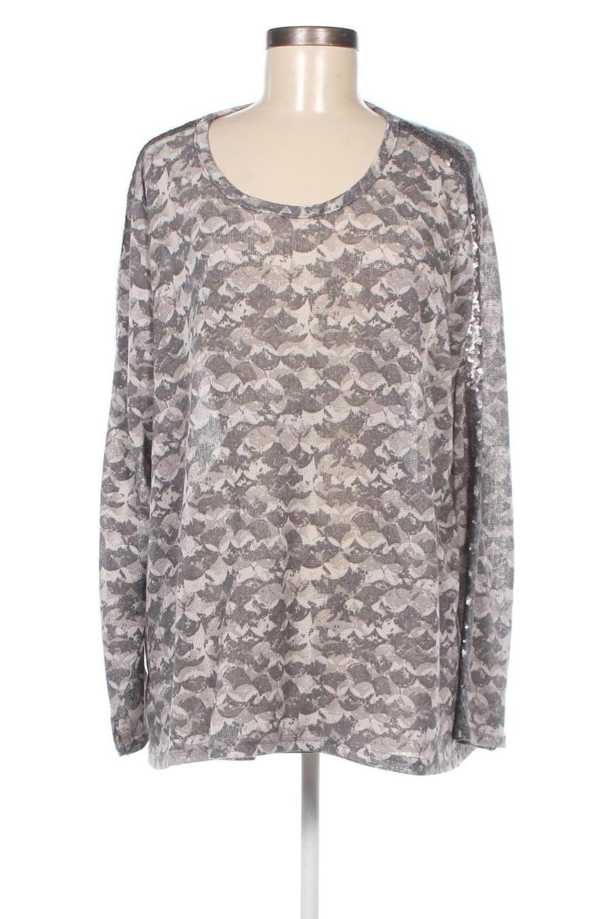 Γυναικεία μπλούζα Gina Benotti, Μέγεθος XL, Χρώμα Γκρί, Τιμή 6,35 €