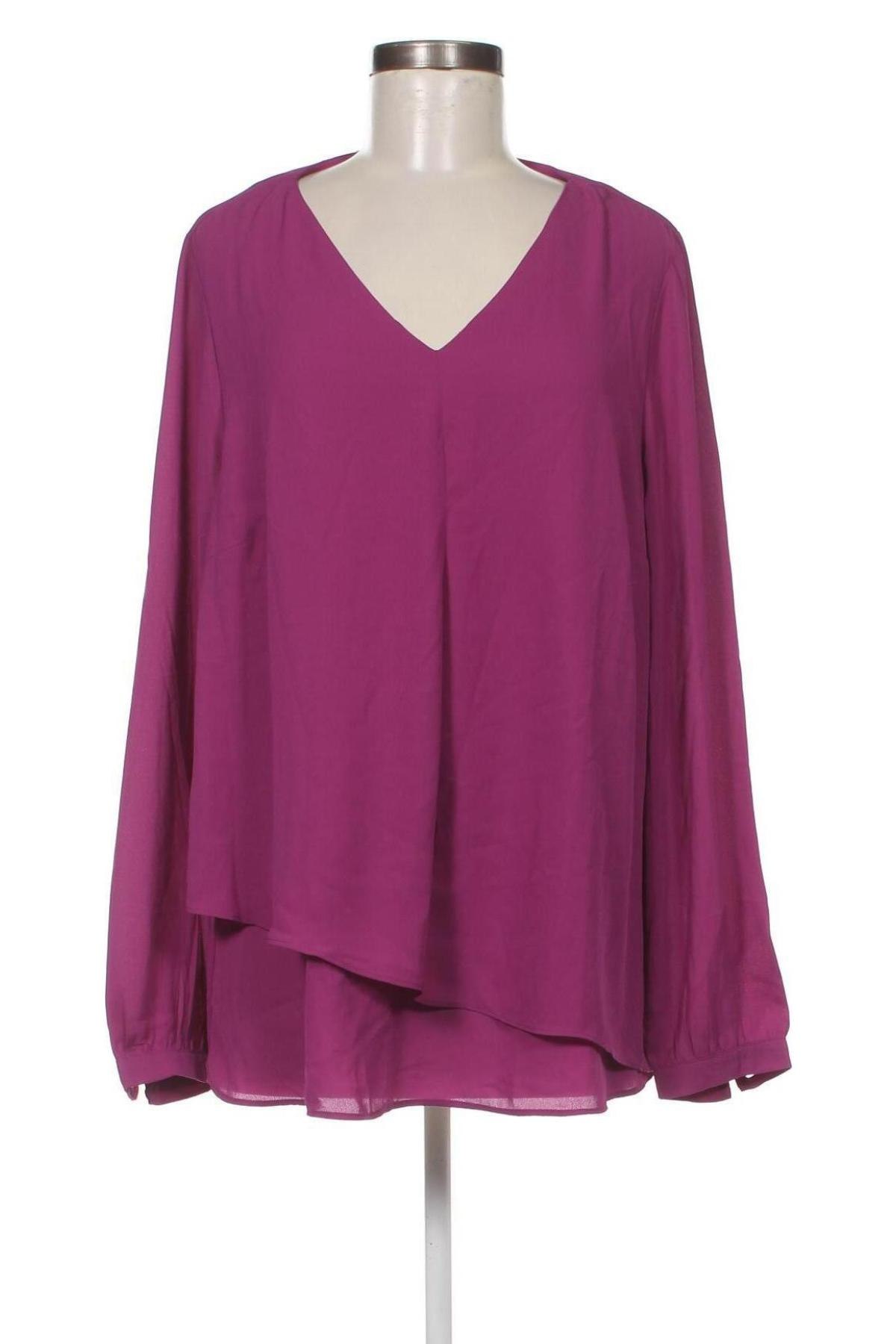 Дамска блуза Gina Laura, Размер XL, Цвят Лилав, Цена 20,40 лв.