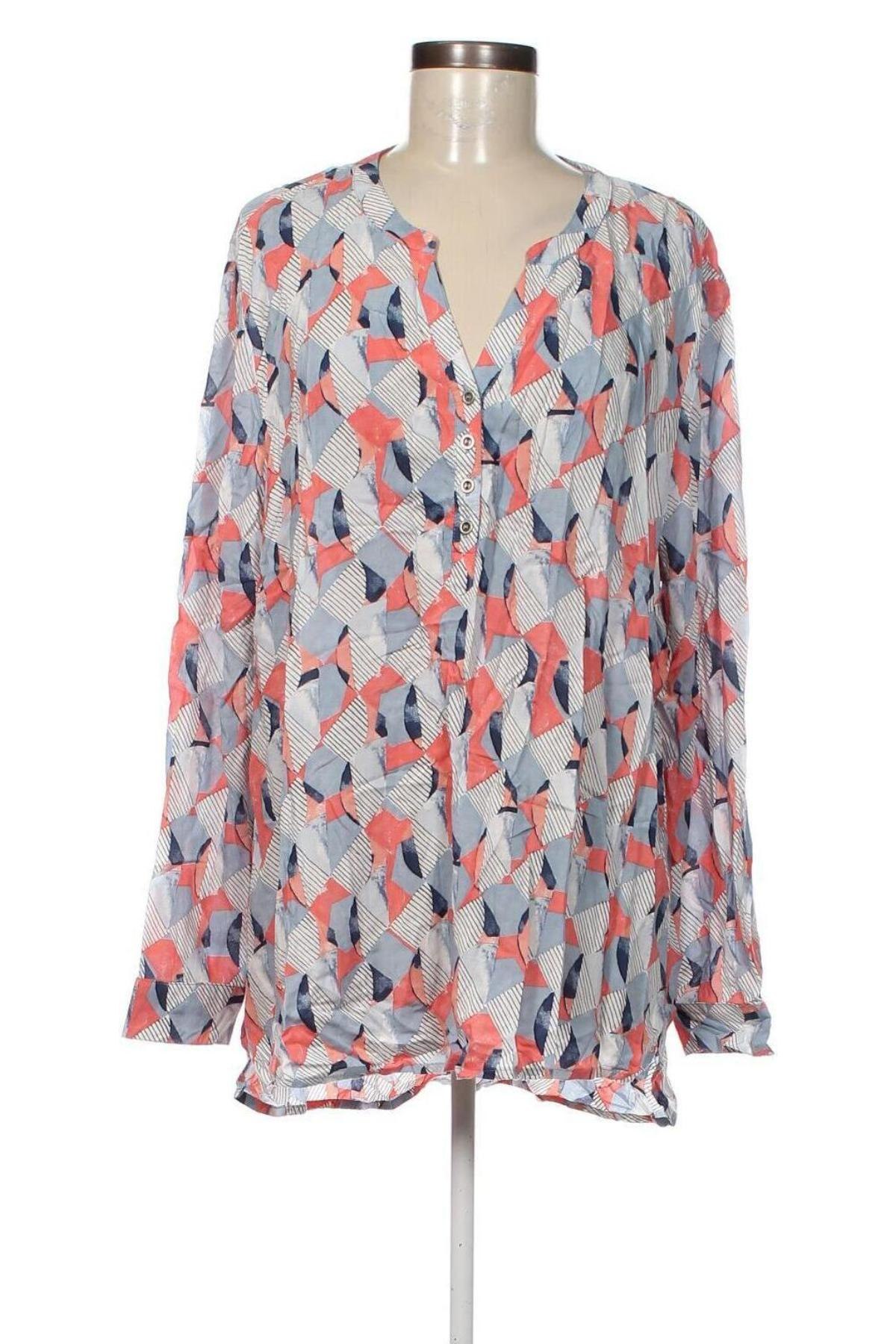 Γυναικεία μπλούζα Gina Laura, Μέγεθος XL, Χρώμα Πολύχρωμο, Τιμή 9,18 €