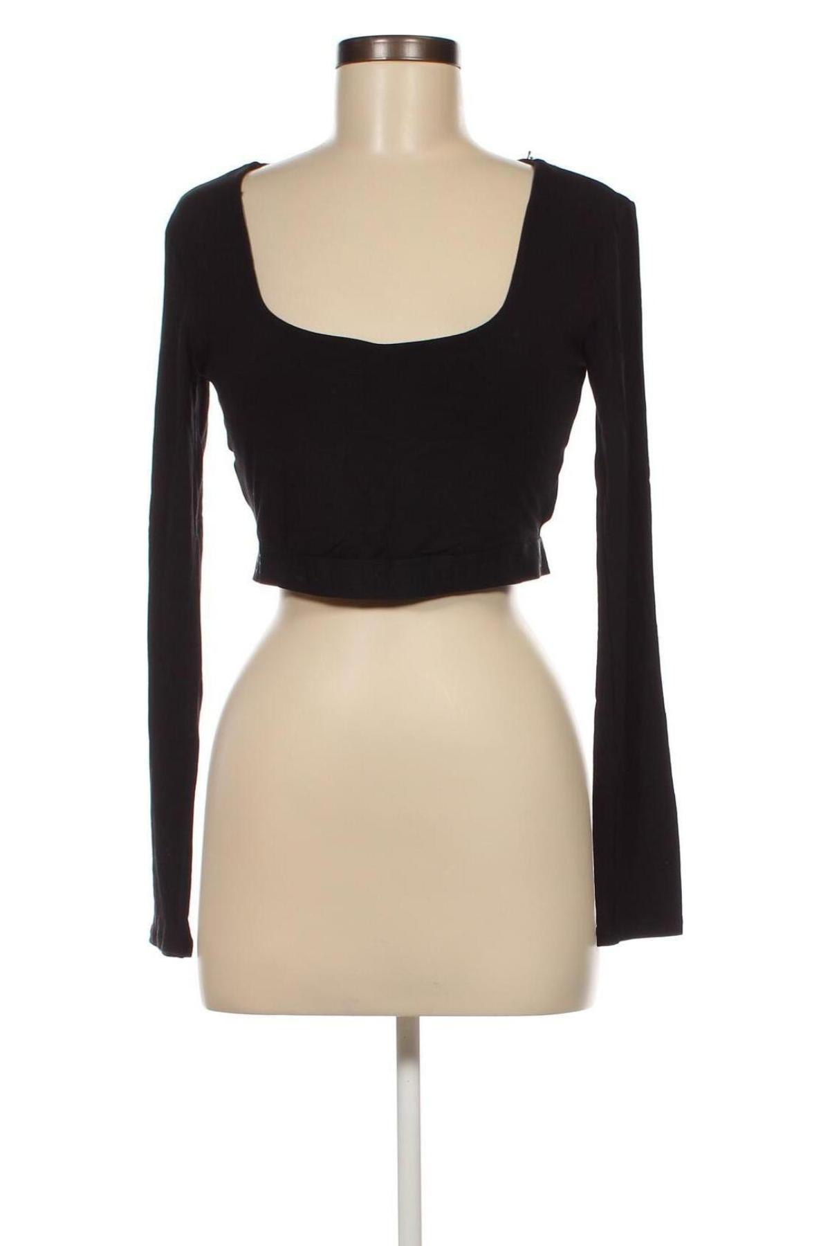 Γυναικεία μπλούζα Guess, Μέγεθος L, Χρώμα Μαύρο, Τιμή 16,14 €