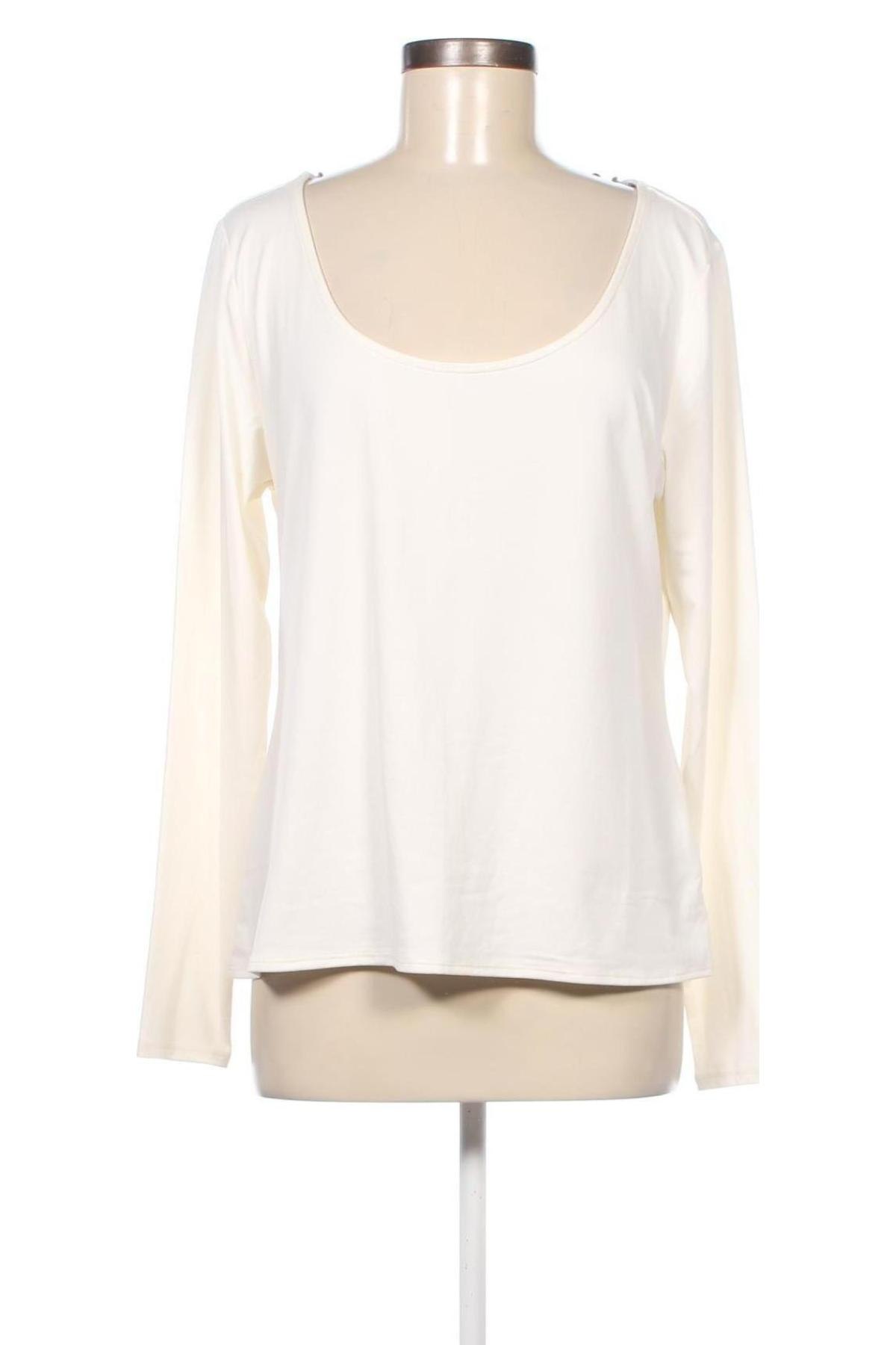 Дамска блуза H&M, Размер XL, Цвят Екрю, Цена 6,46 лв.