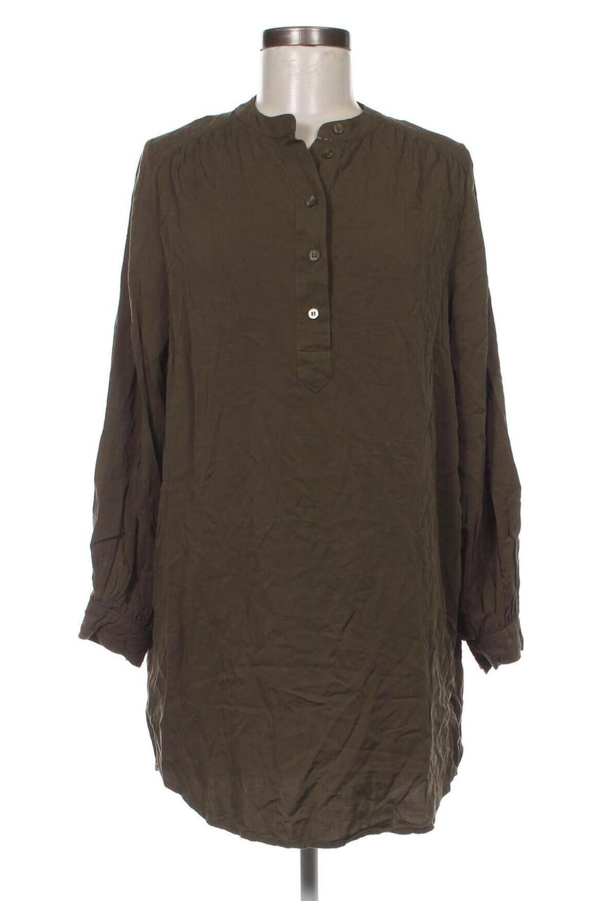 Дамска блуза H&M, Размер S, Цвят Зелен, Цена 6,27 лв.