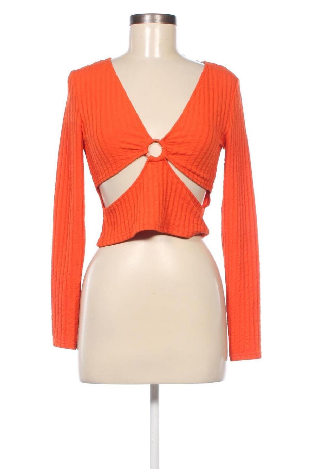 Damen Shirt H&M Divided, Größe M, Farbe Orange, Preis € 3,49