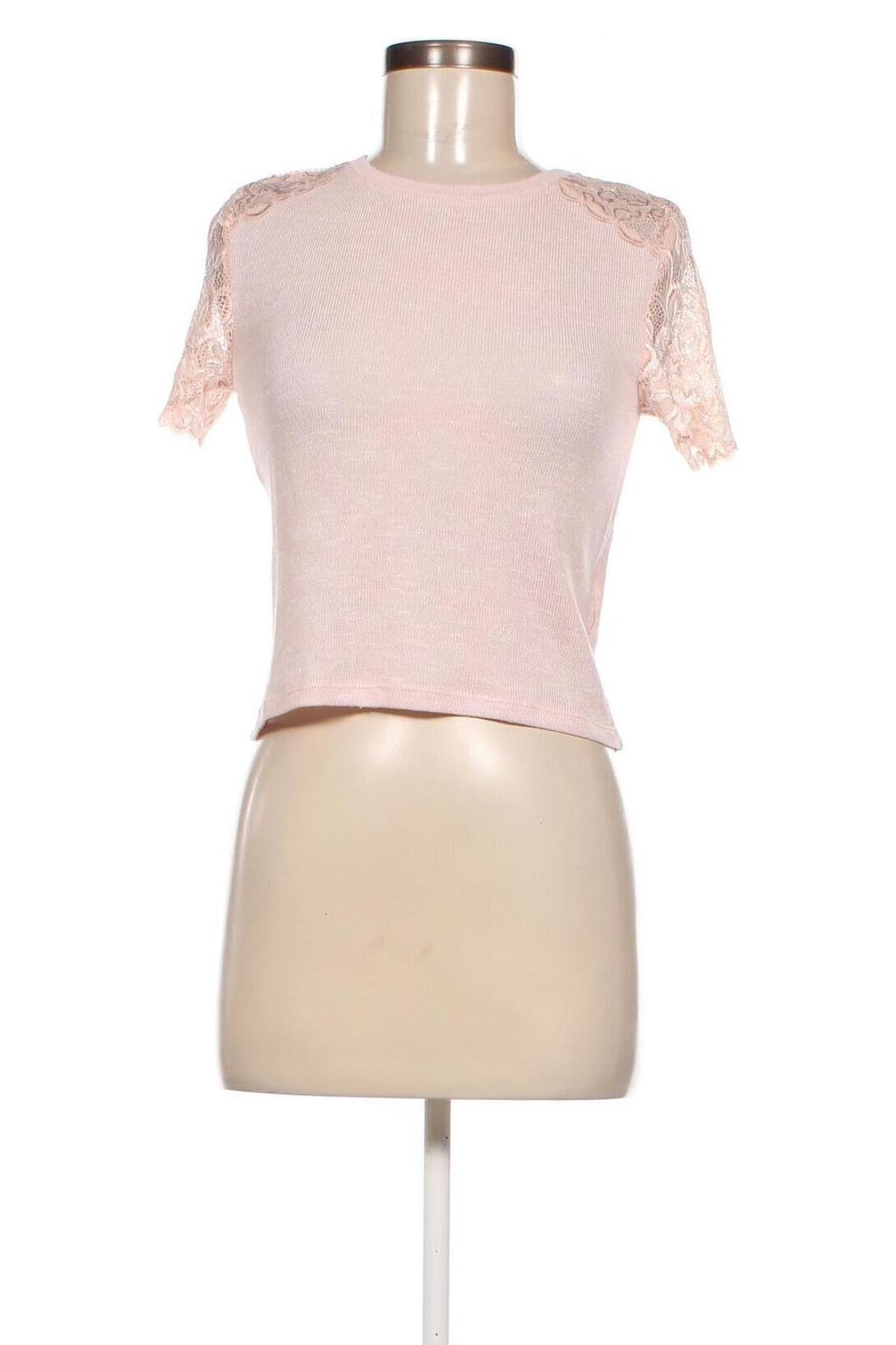 Γυναικεία μπλούζα H&M Divided, Μέγεθος S, Χρώμα Ρόζ , Τιμή 3,76 €