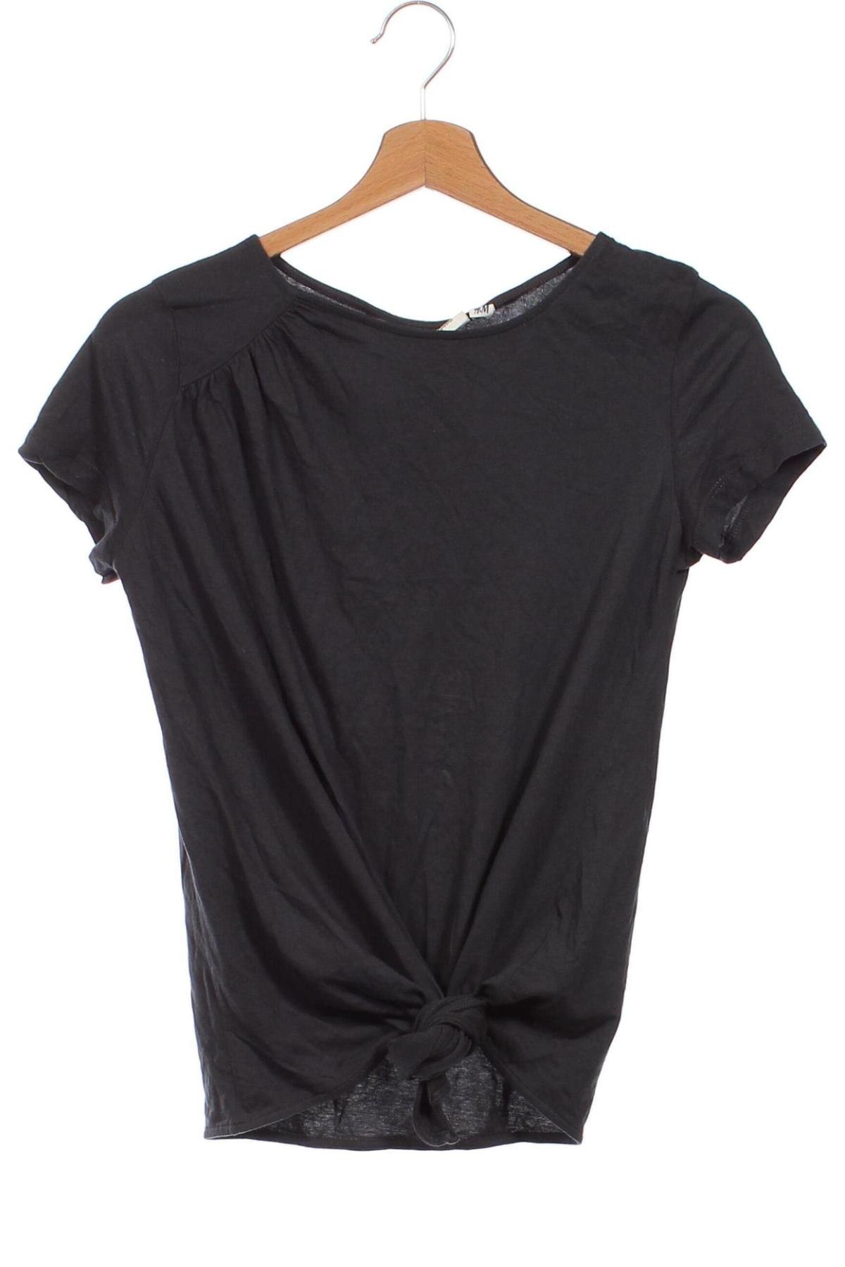 Damen Shirt H&M L.O.G.G., Größe XS, Farbe Grau, Preis € 5,12