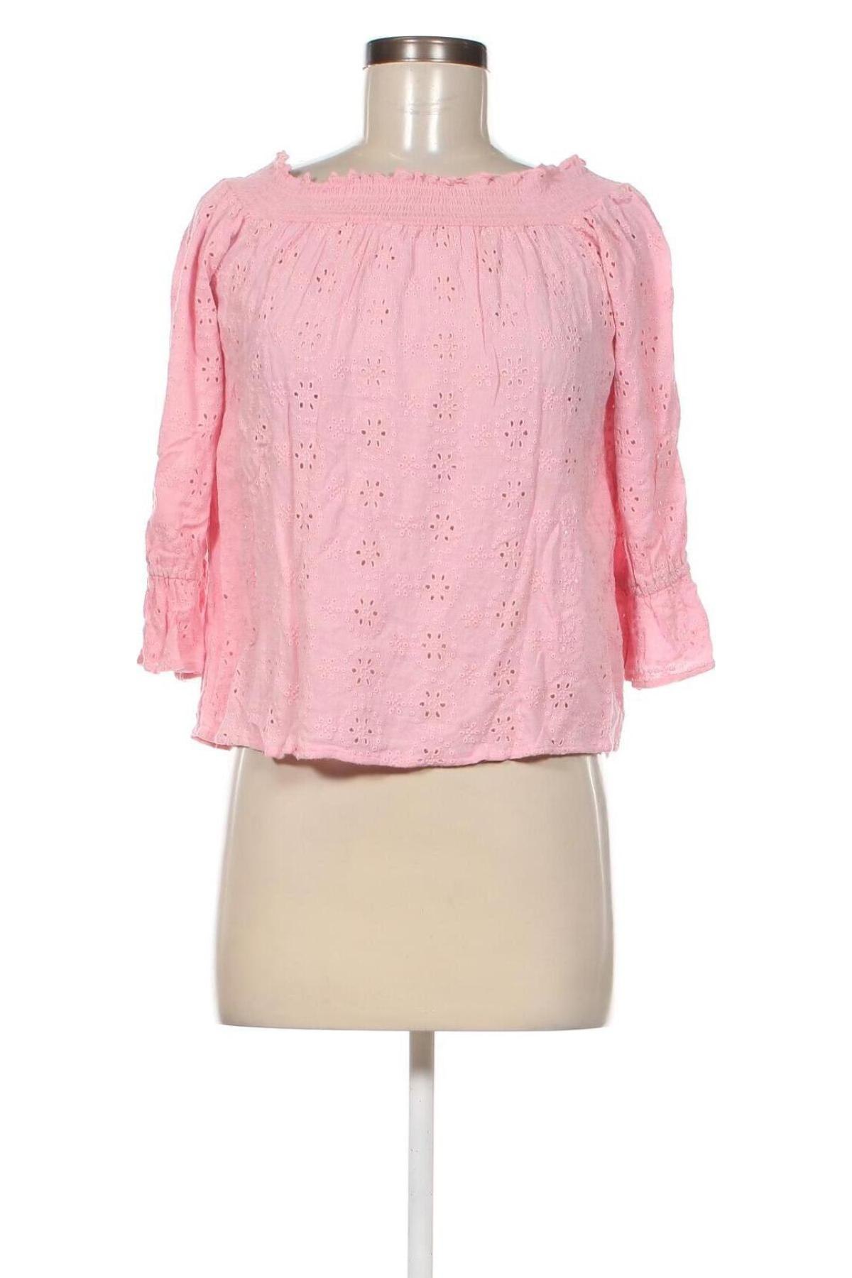 Дамска блуза H&M L.O.G.G., Размер M, Цвят Розов, Цена 5,87 лв.