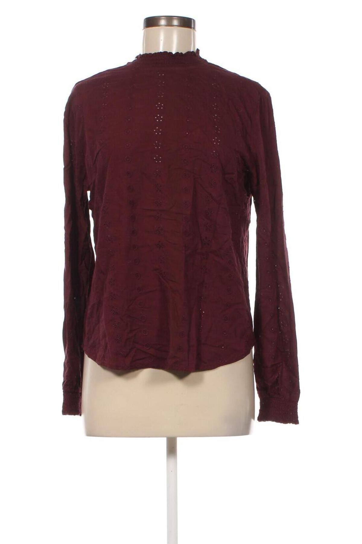 Γυναικεία μπλούζα H&M L.O.G.G., Μέγεθος M, Χρώμα Κόκκινο, Τιμή 5,25 €