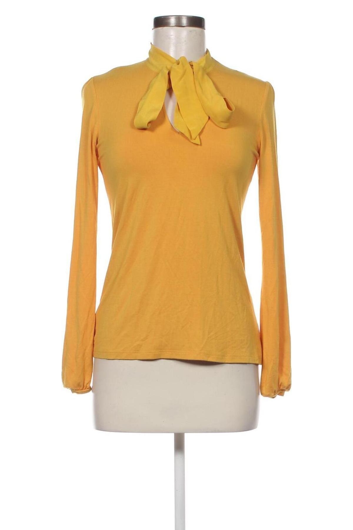 Дамска блуза Hallhuber, Размер S, Цвят Жълт, Цена 25,92 лв.