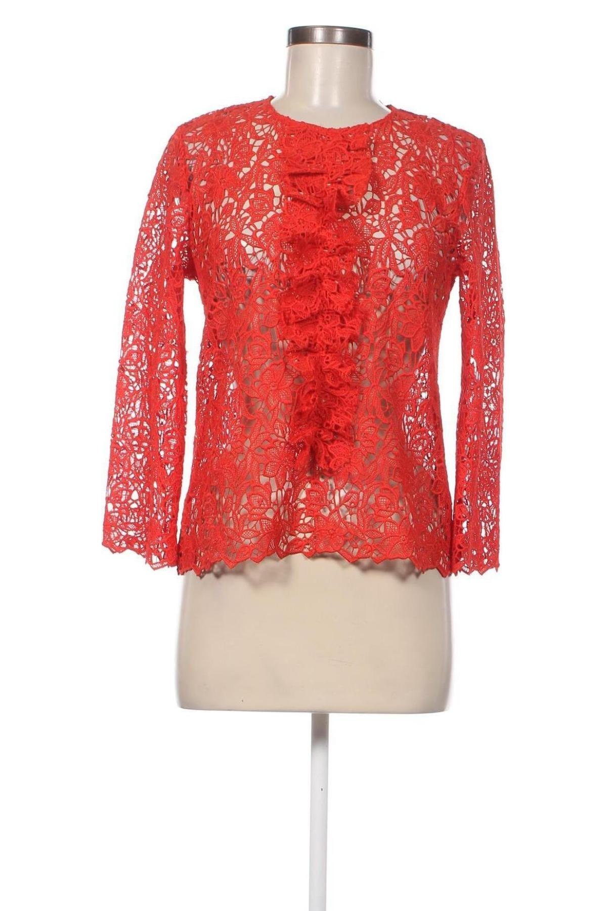 Γυναικεία μπλούζα Hallhuber, Μέγεθος S, Χρώμα Κόκκινο, Τιμή 14,00 €