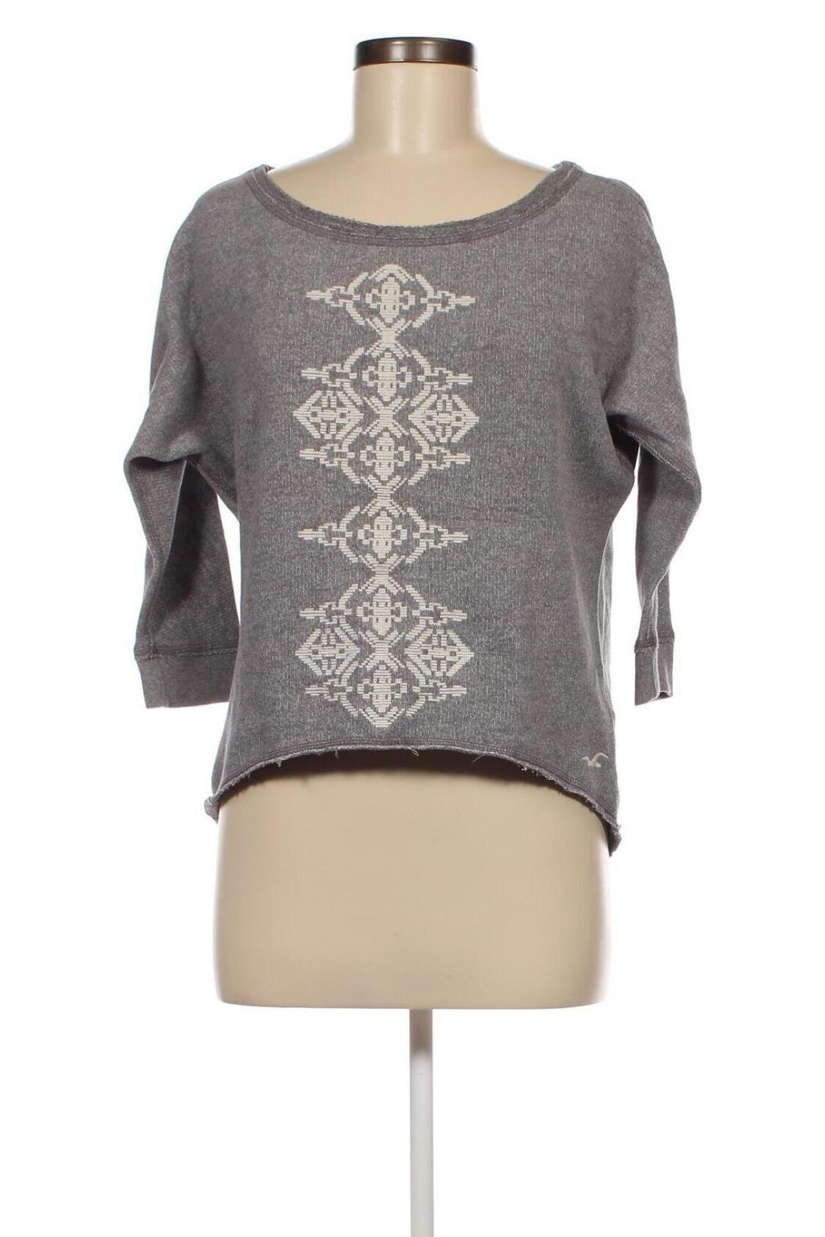Damen Shirt Hollister, Größe XS, Farbe Grau, Preis 11,83 €