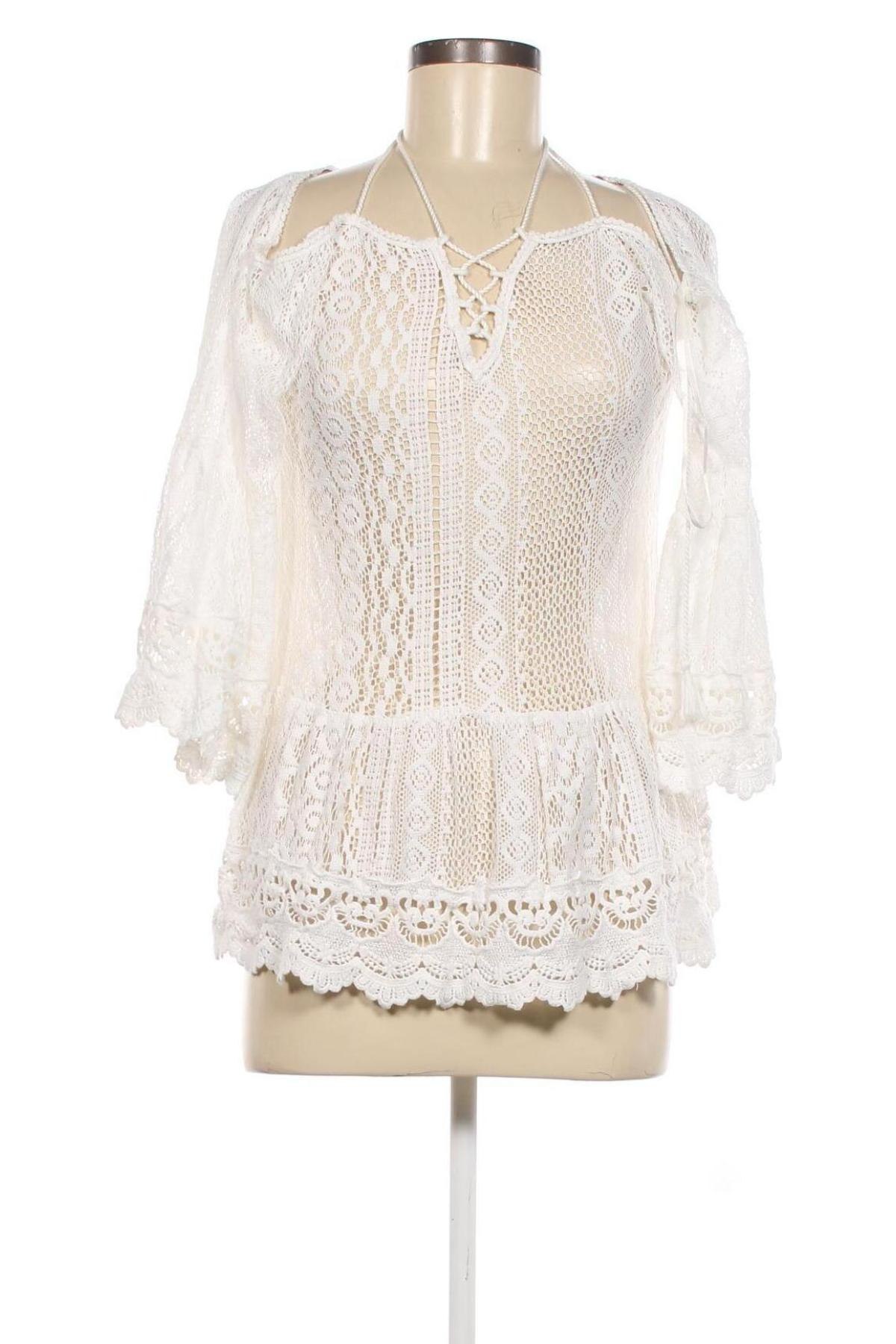 Дамска блуза Hunkemoller, Размер S, Цвят Екрю, Цена 11,90 лв.