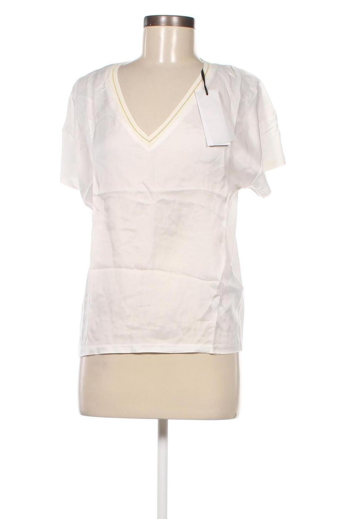 Γυναικεία μπλούζα IKKS, Μέγεθος S, Χρώμα Λευκό, Τιμή 44,81 €
