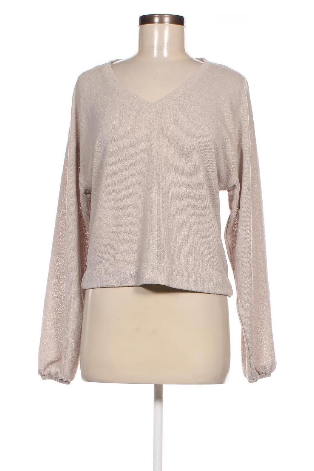 Γυναικεία μπλούζα IX-O, Μέγεθος L, Χρώμα  Μπέζ, Τιμή 2,94 €