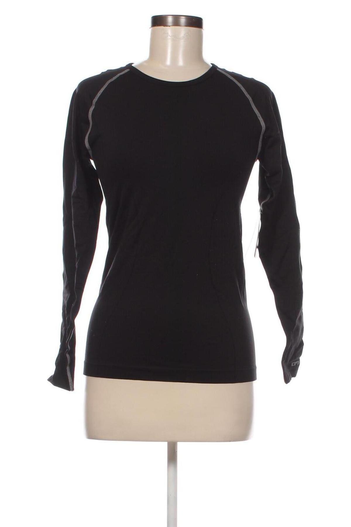 Γυναικεία μπλούζα Icepeak, Μέγεθος M, Χρώμα Μαύρο, Τιμή 39,69 €