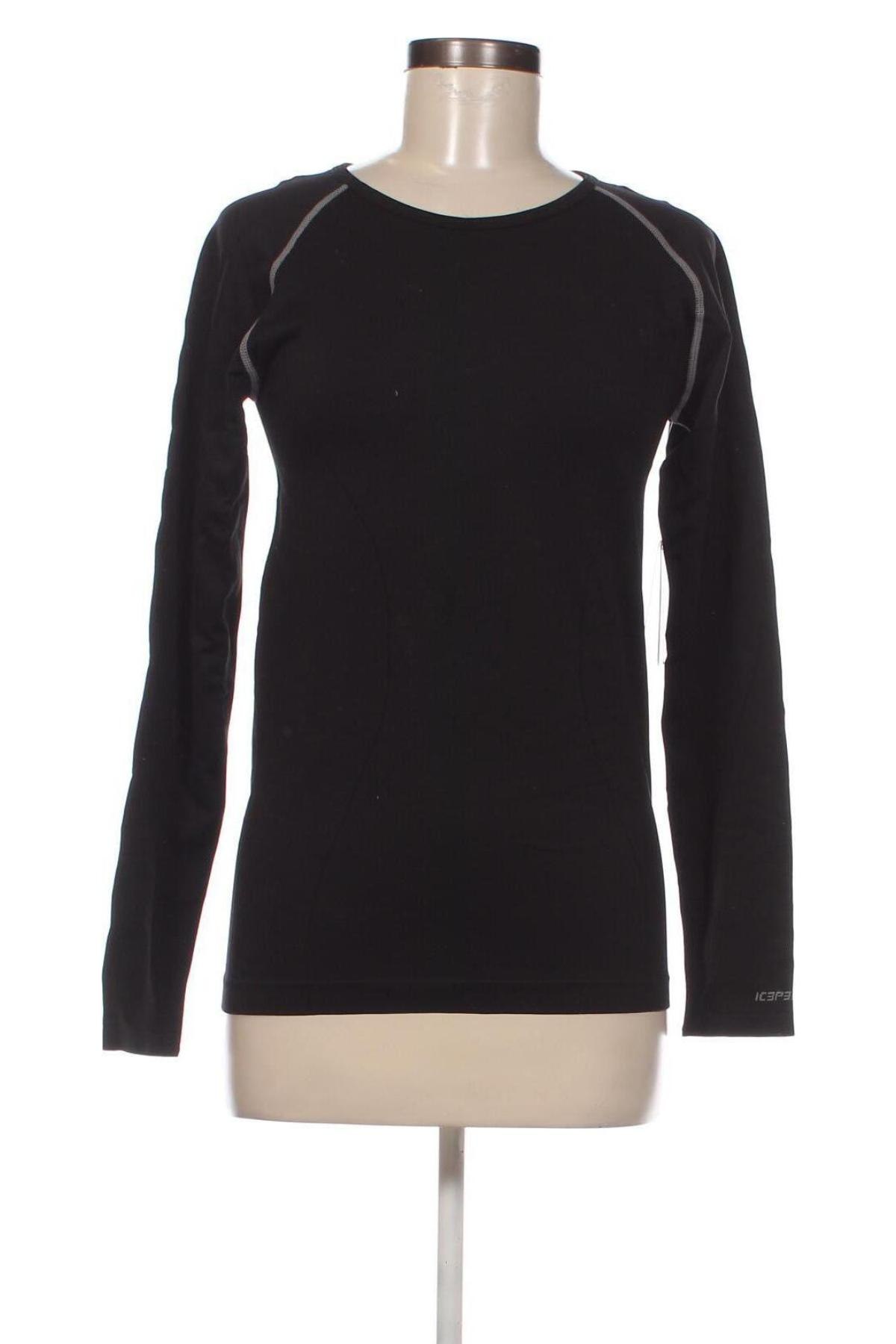 Γυναικεία μπλούζα Icepeak, Μέγεθος L, Χρώμα Μαύρο, Τιμή 8,33 €