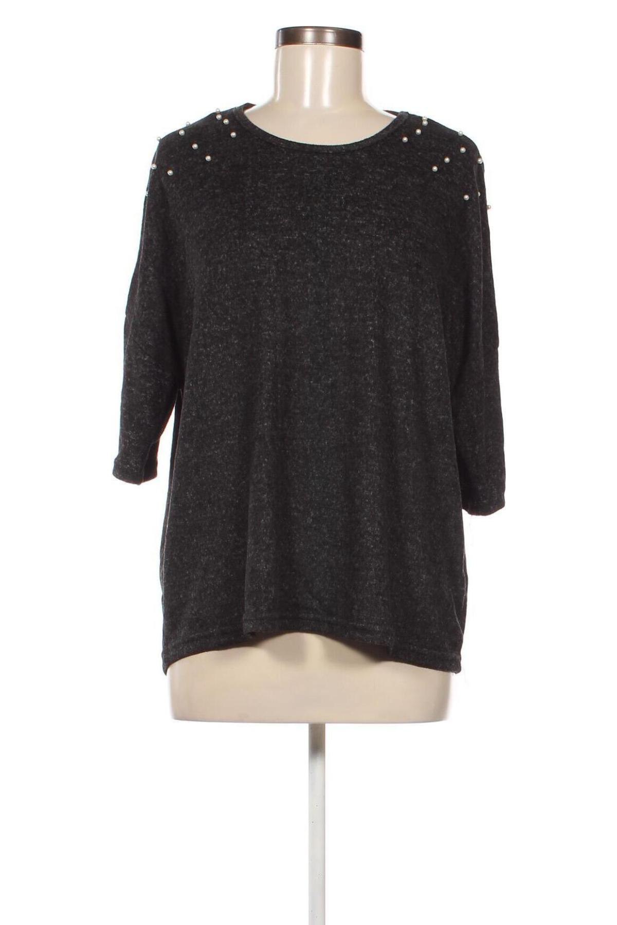 Γυναικεία μπλούζα Janina, Μέγεθος XL, Χρώμα Γκρί, Τιμή 2,59 €