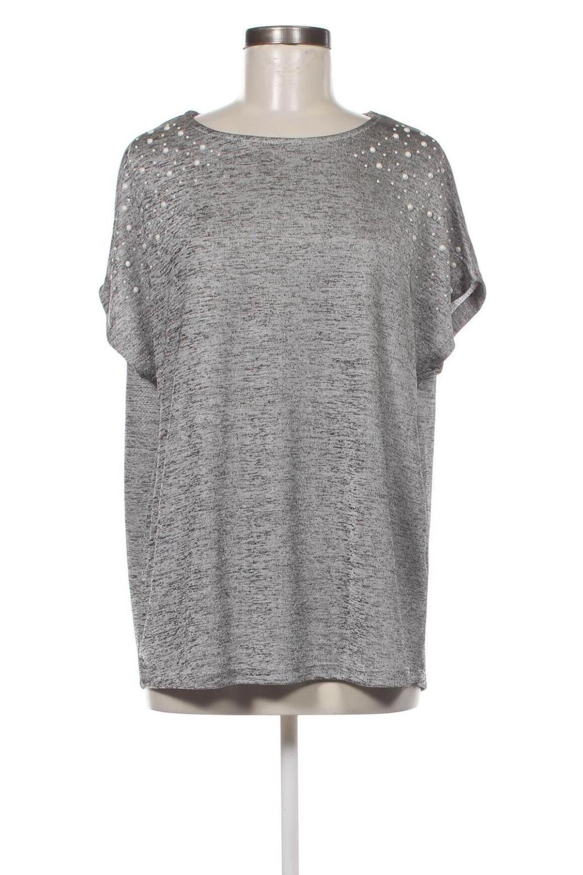 Γυναικεία μπλούζα Janina, Μέγεθος XL, Χρώμα Γκρί, Τιμή 11,75 €